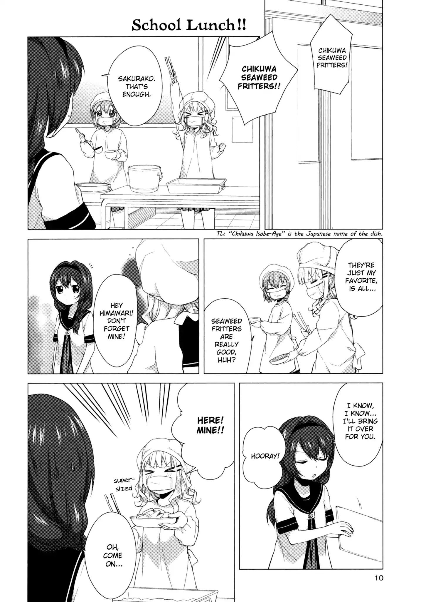 Yuru Yuri - Vol.4 Chapter 33: School Lunch!!