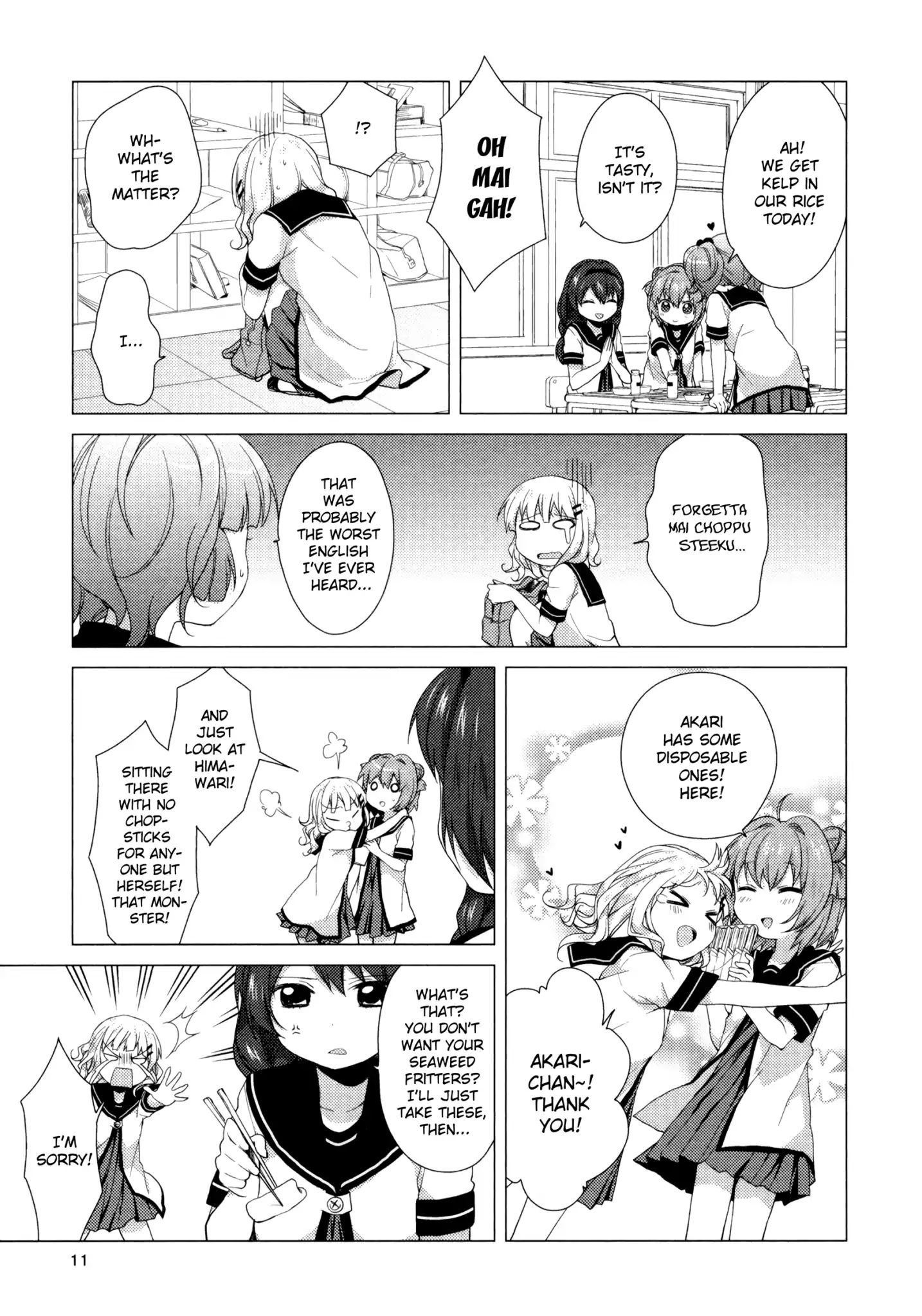 Yuru Yuri - Vol.4 Chapter 33: School Lunch!!