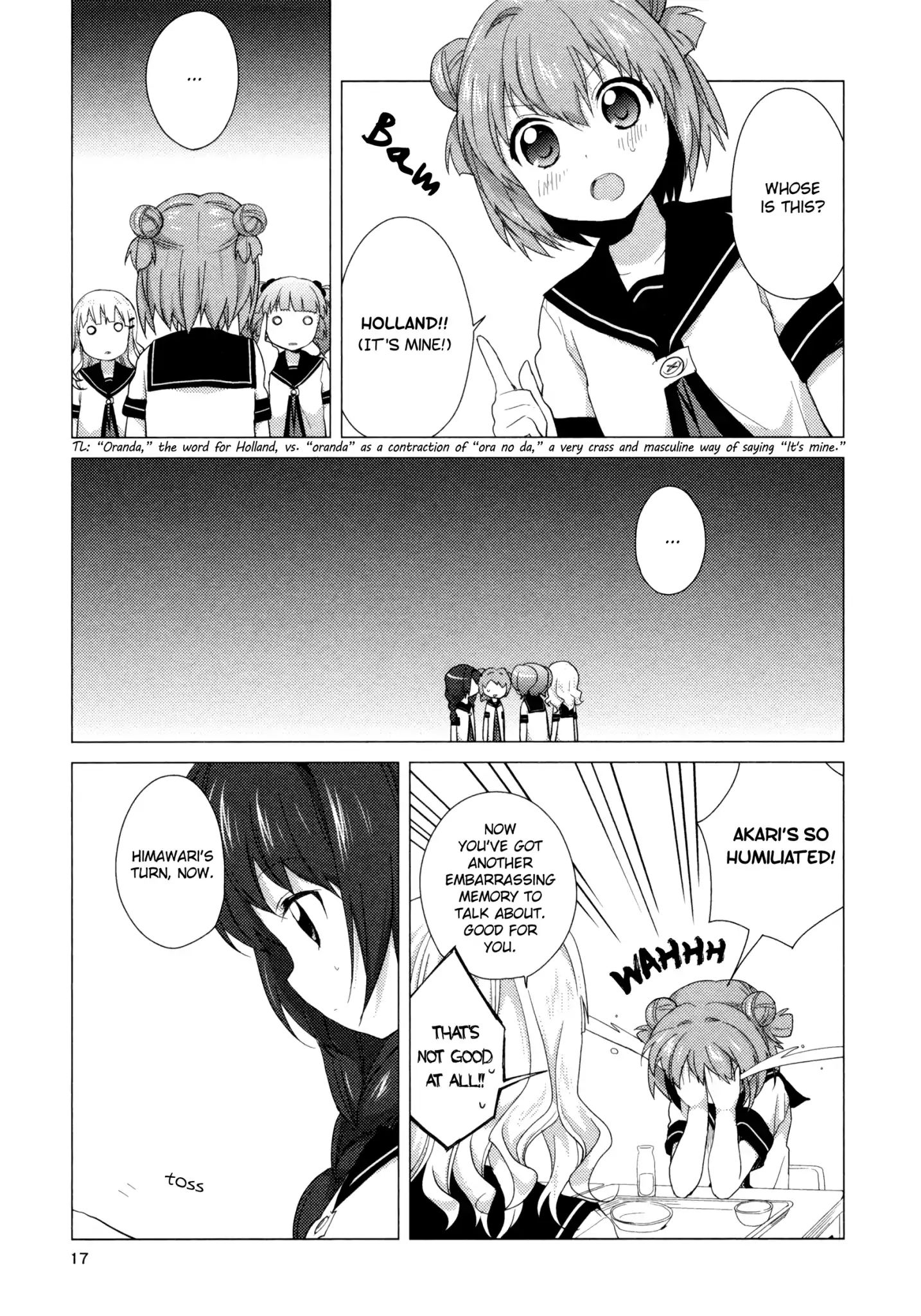 Yuru Yuri - Vol.4 Chapter 33: School Lunch!!