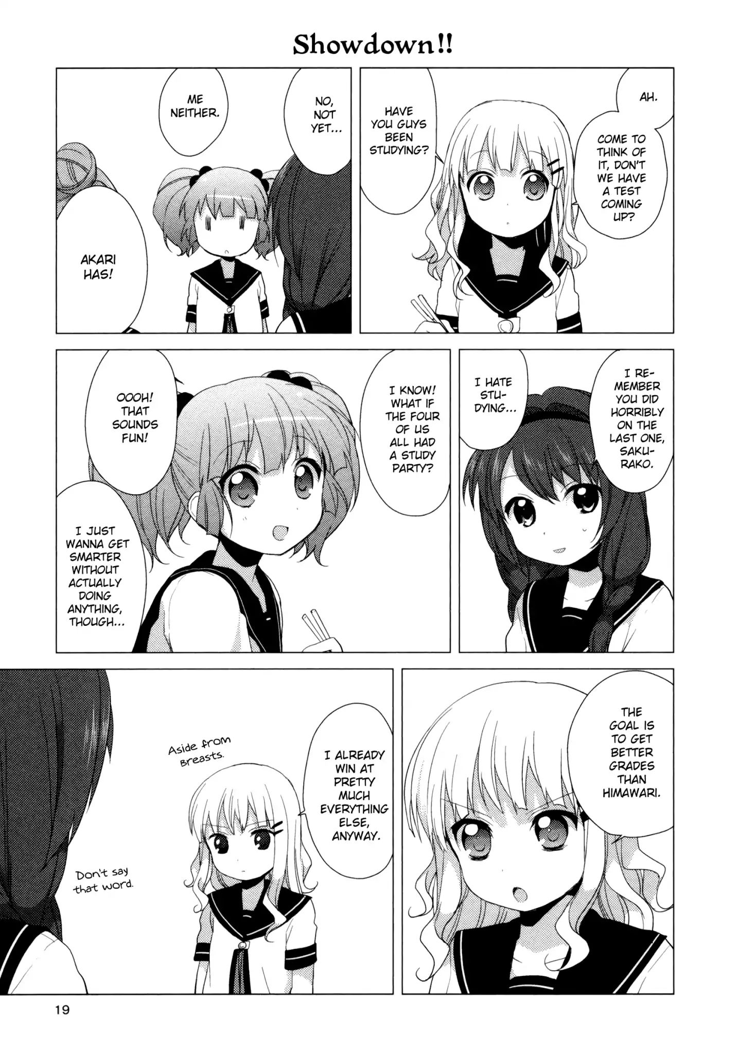 Yuru Yuri - Vol.4 Chapter 33: School Lunch!!