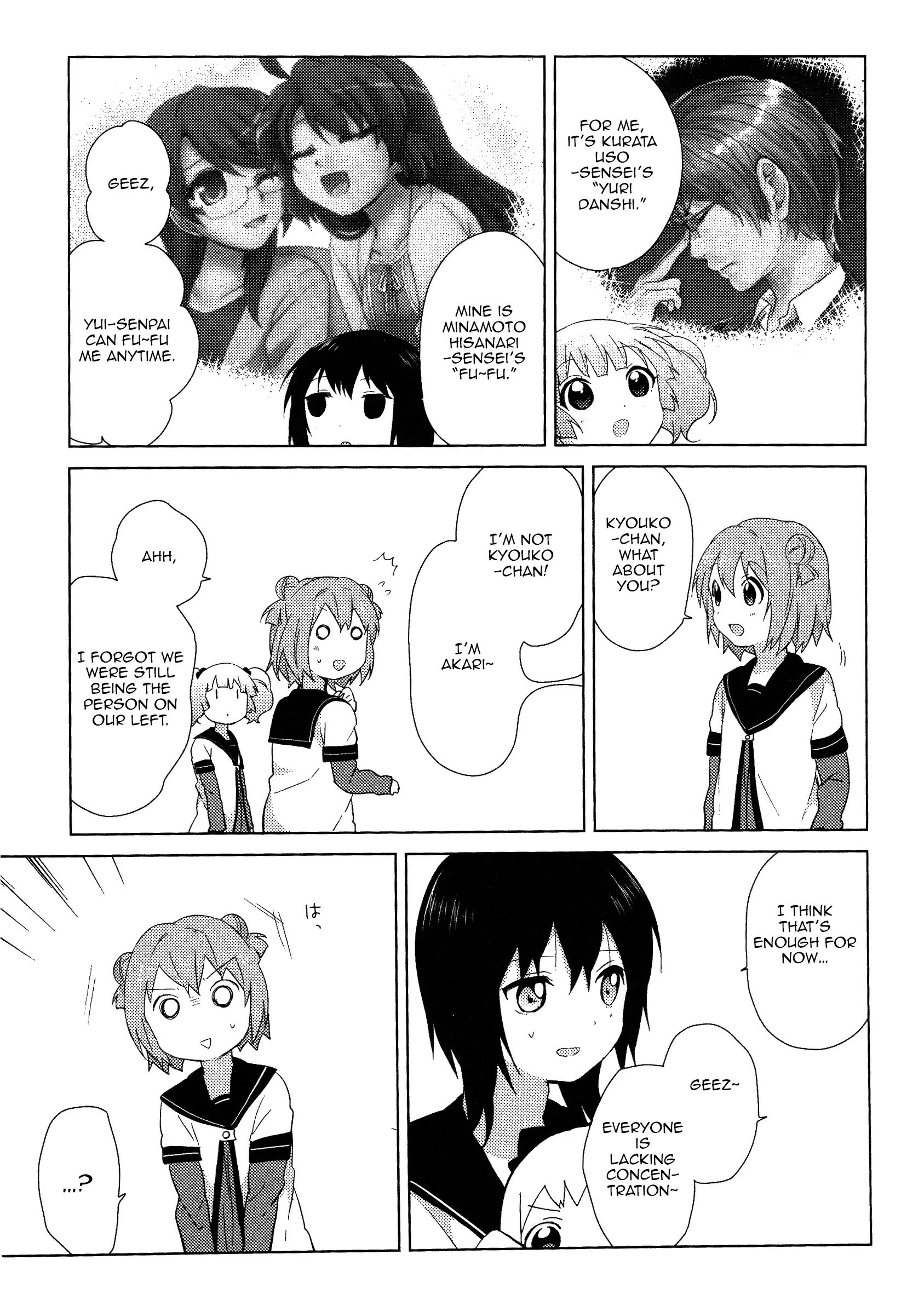 Yuru Yuri - Vol.8 Chapter 53: Product Placement, As They Call It.