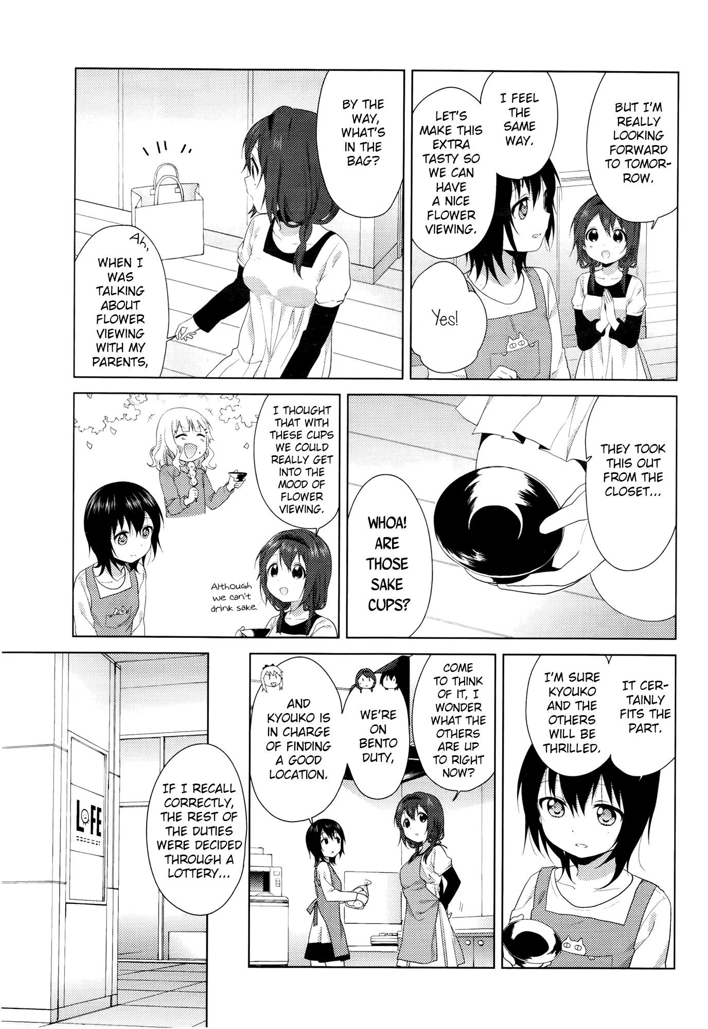 Yuru Yuri - Vol.12 Chapter 82: Let's Go Flower Viewing