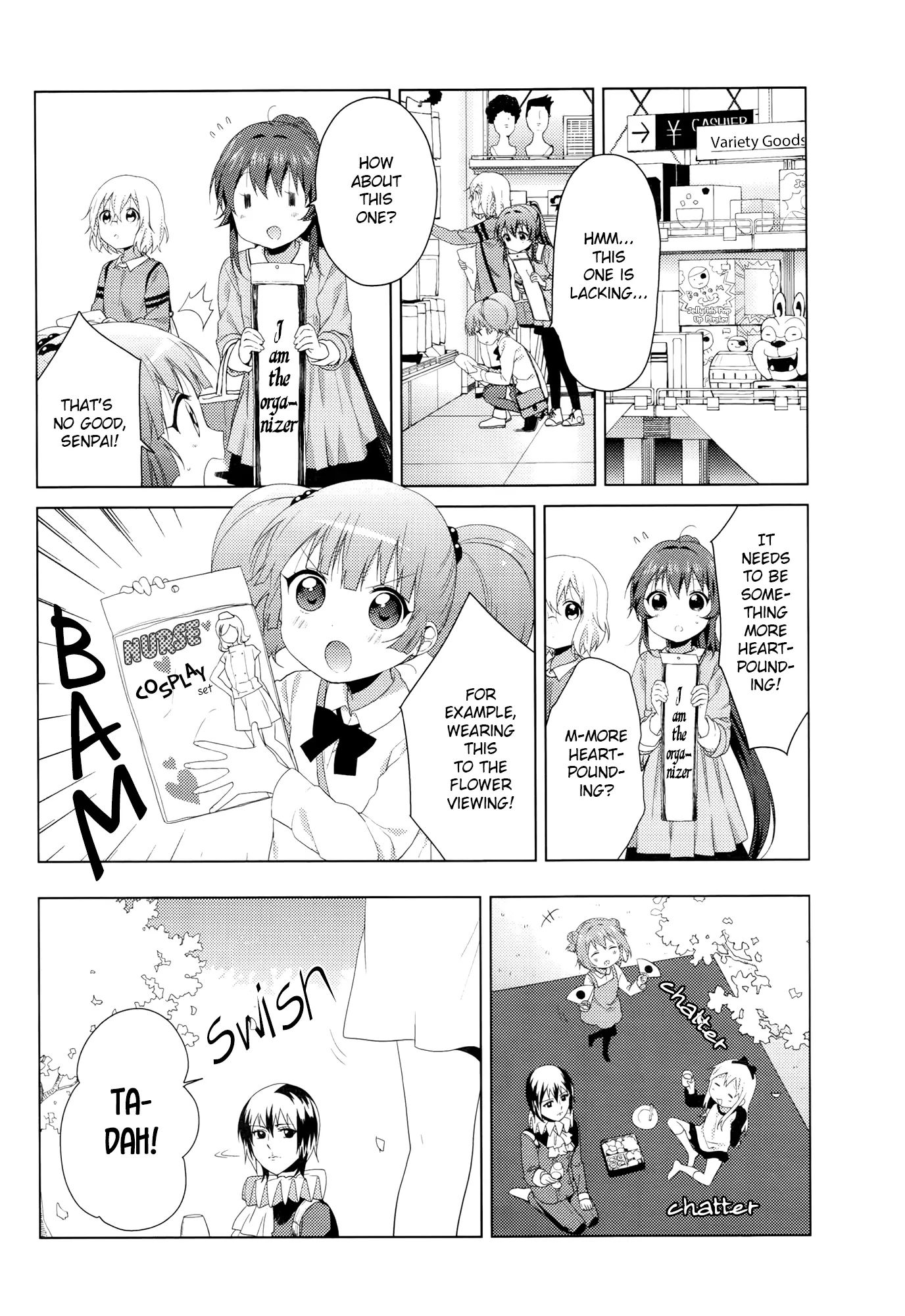 Yuru Yuri - Vol.12 Chapter 82: Let's Go Flower Viewing