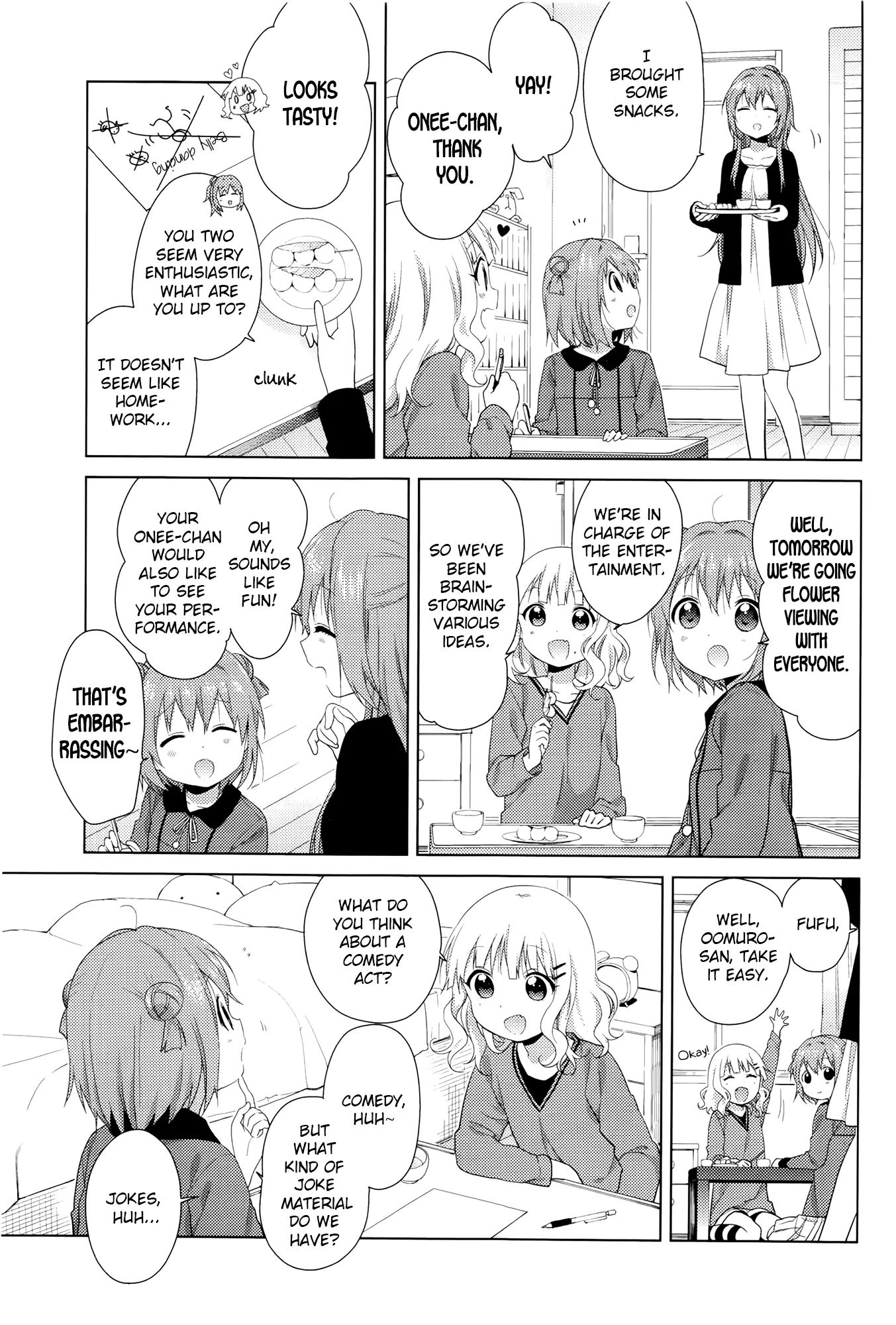 Yuru Yuri - Vol.12 Chapter 82: Let's Go Flower Viewing