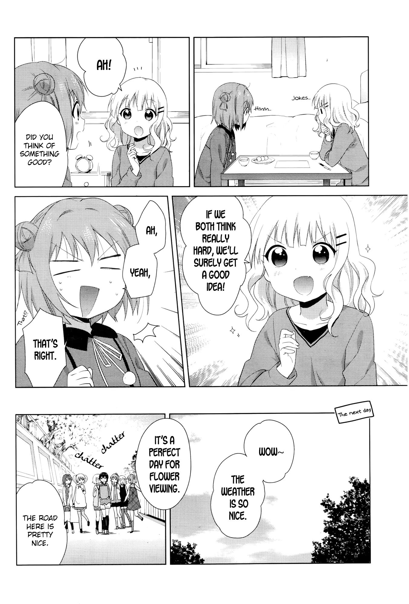 Yuru Yuri - Vol.12 Chapter 82: Let's Go Flower Viewing