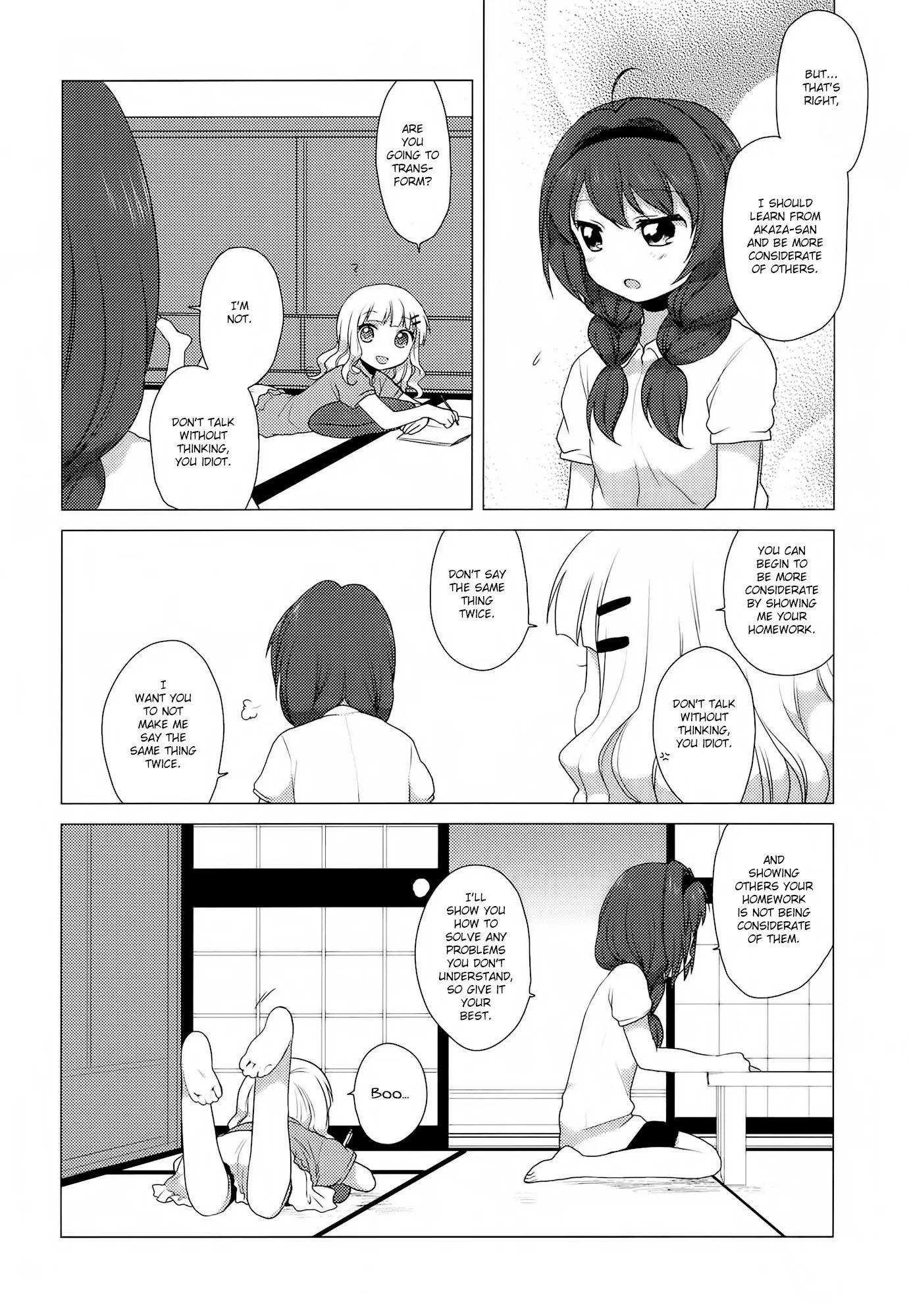 Yuru Yuri - Vol.2 Chapter 20: A Tale Of How Even If You Finish Summer's Homework, There's Still Life's Homework Left