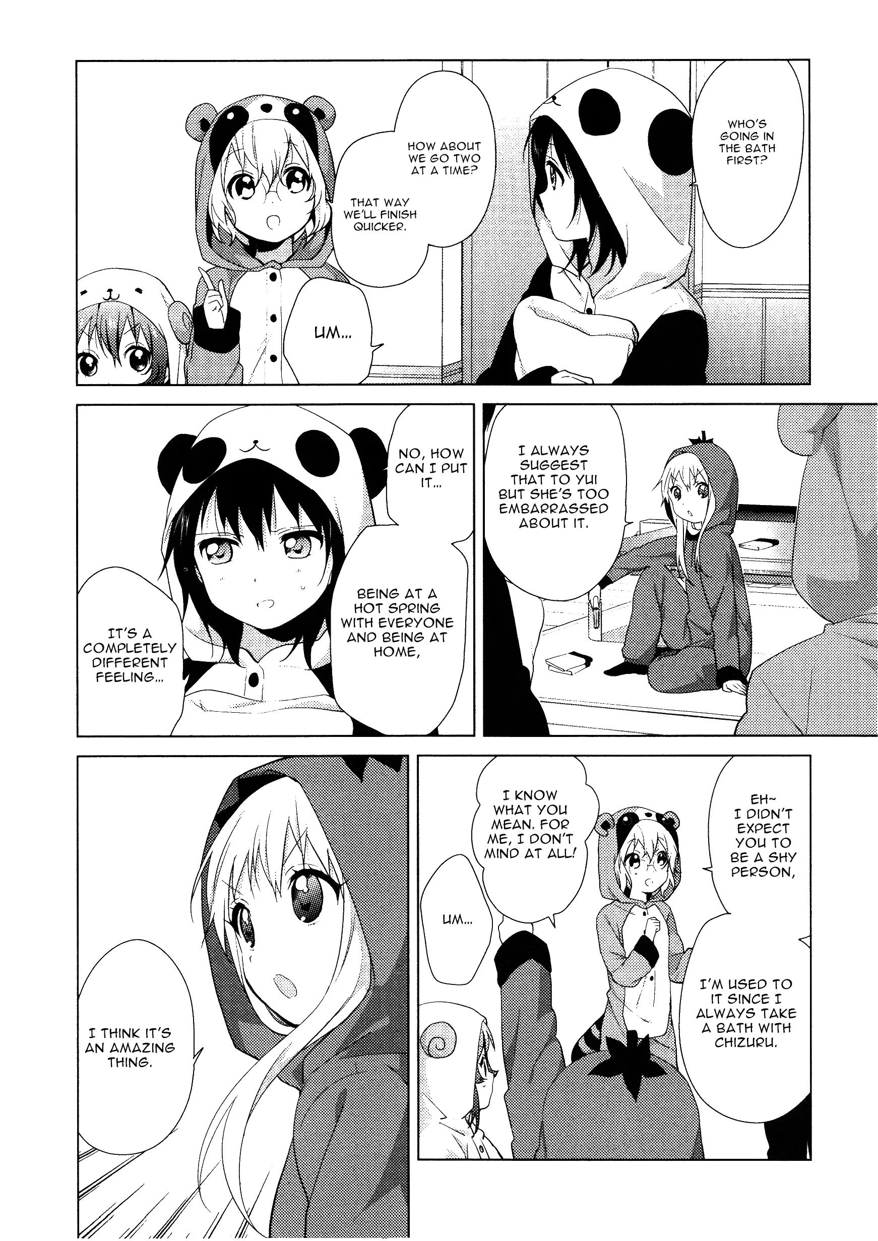 Yuru Yuri - Vol.8 Chapter 57: Pajama Party 14 Year Old Edition