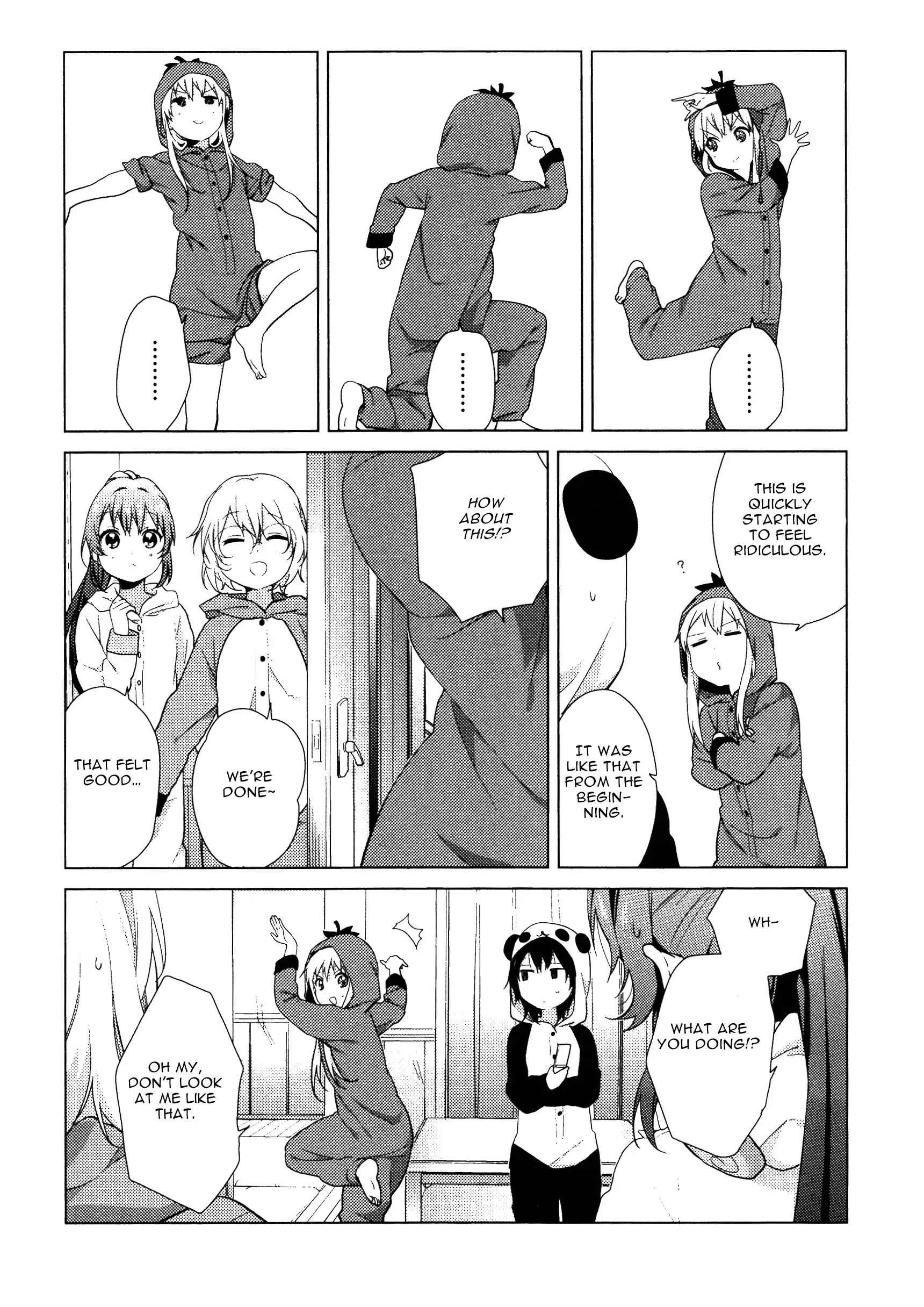 Yuru Yuri - Vol.8 Chapter 57: Pajama Party 14 Year Old Edition