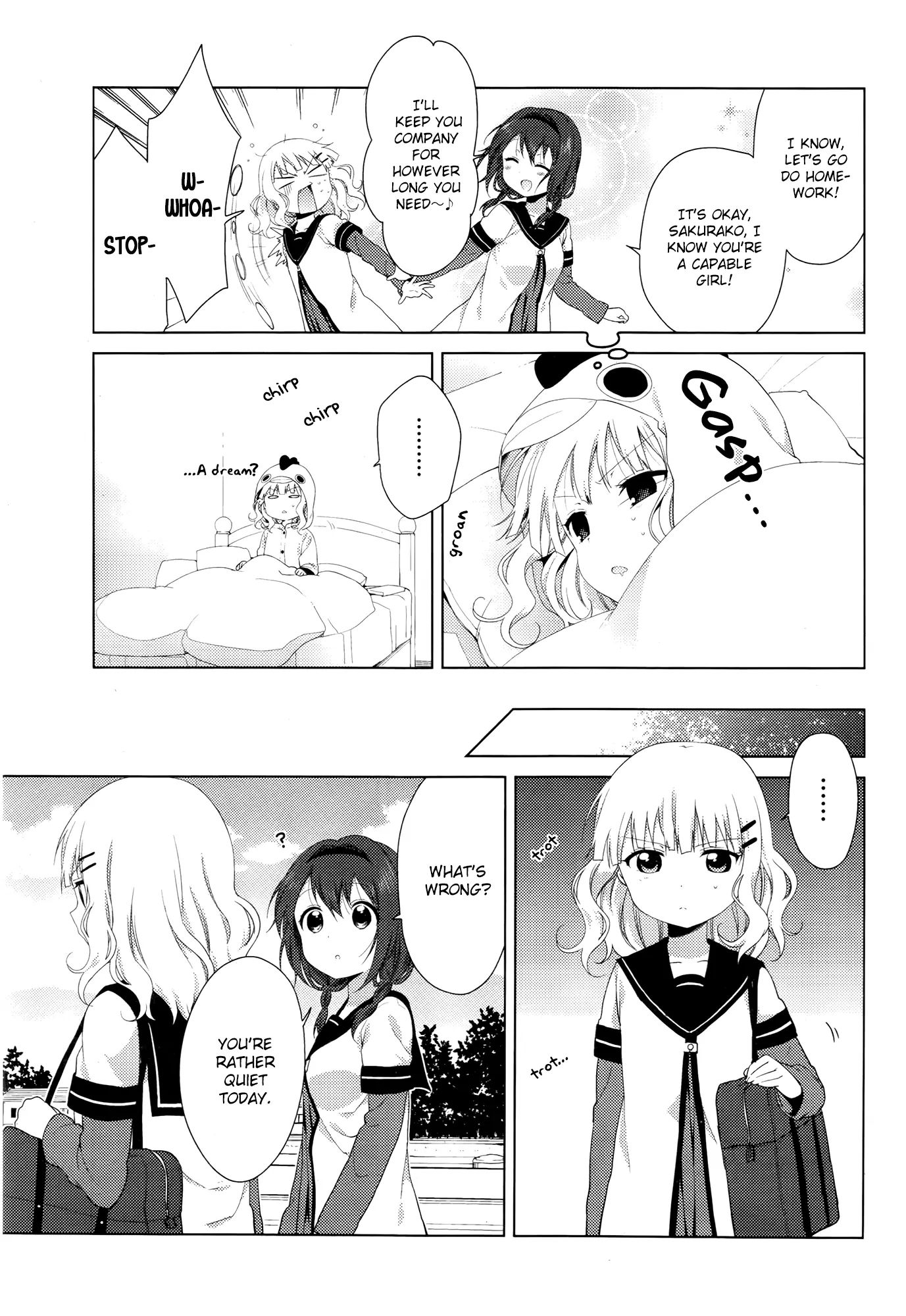 Yuru Yuri - Vol.12 Chapter 85: A Dreamy Encounter... Is Not What I Want