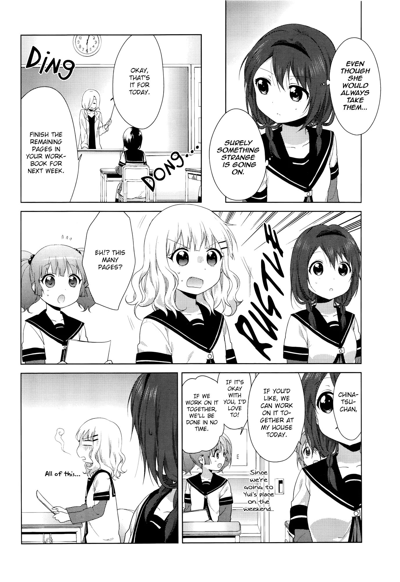 Yuru Yuri - Vol.12 Chapter 85: A Dreamy Encounter... Is Not What I Want