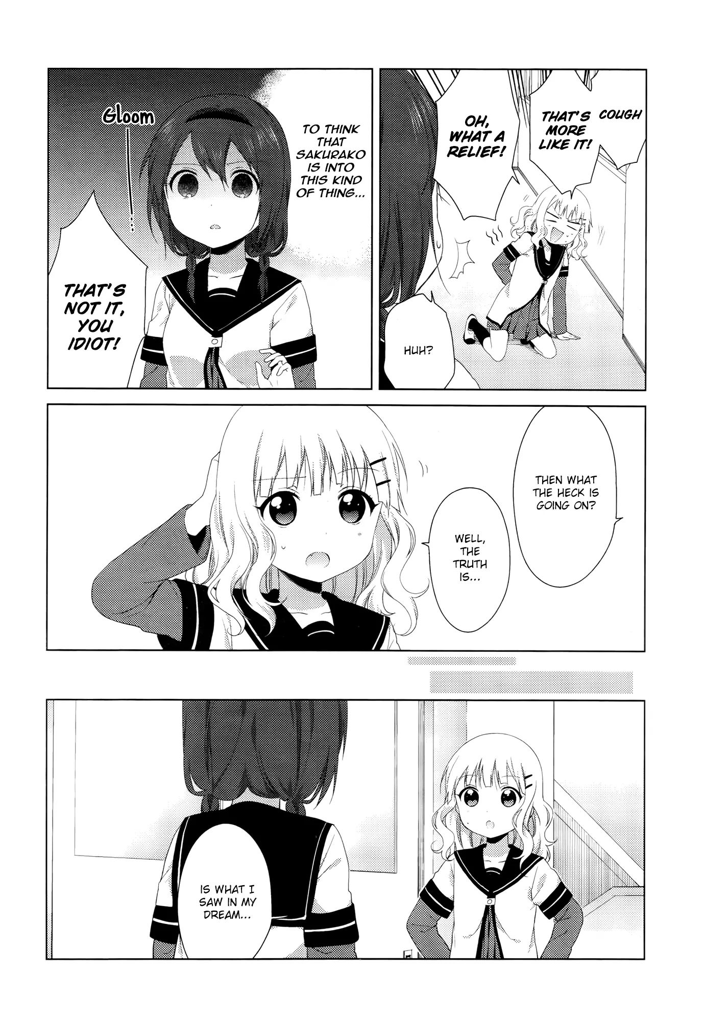 Yuru Yuri - Vol.12 Chapter 85: A Dreamy Encounter... Is Not What I Want