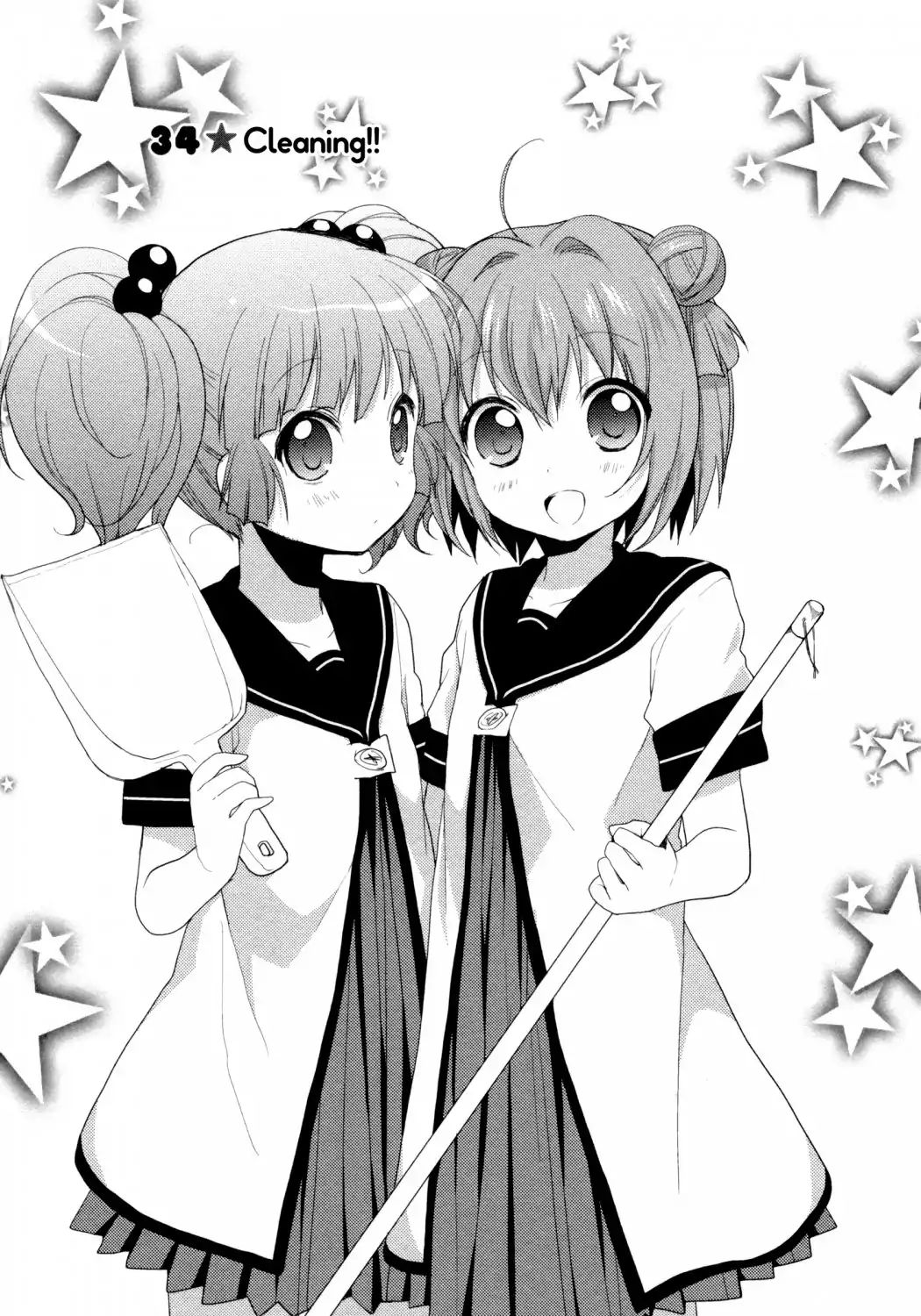 Yuru Yuri - Vol.4 Chapter 34: Cleaning!!