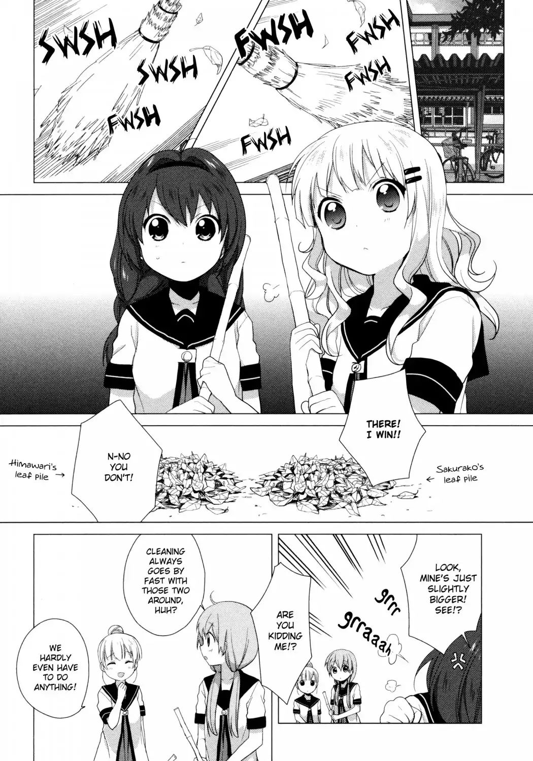 Yuru Yuri - Vol.4 Chapter 34: Cleaning!!