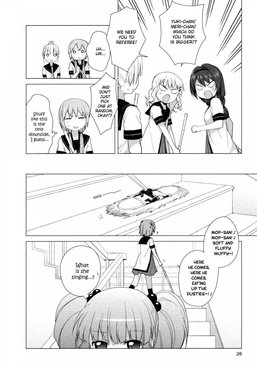 Yuru Yuri - Vol.4 Chapter 34: Cleaning!!