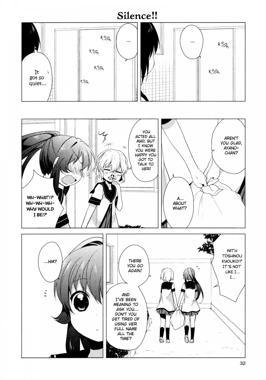 Yuru Yuri - Vol.4 Chapter 34: Cleaning!!