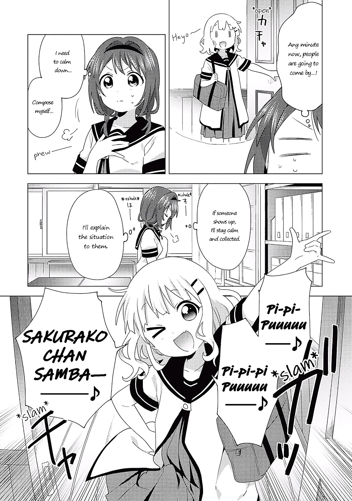 Yuru Yuri - Chapter 174: Don't Push!