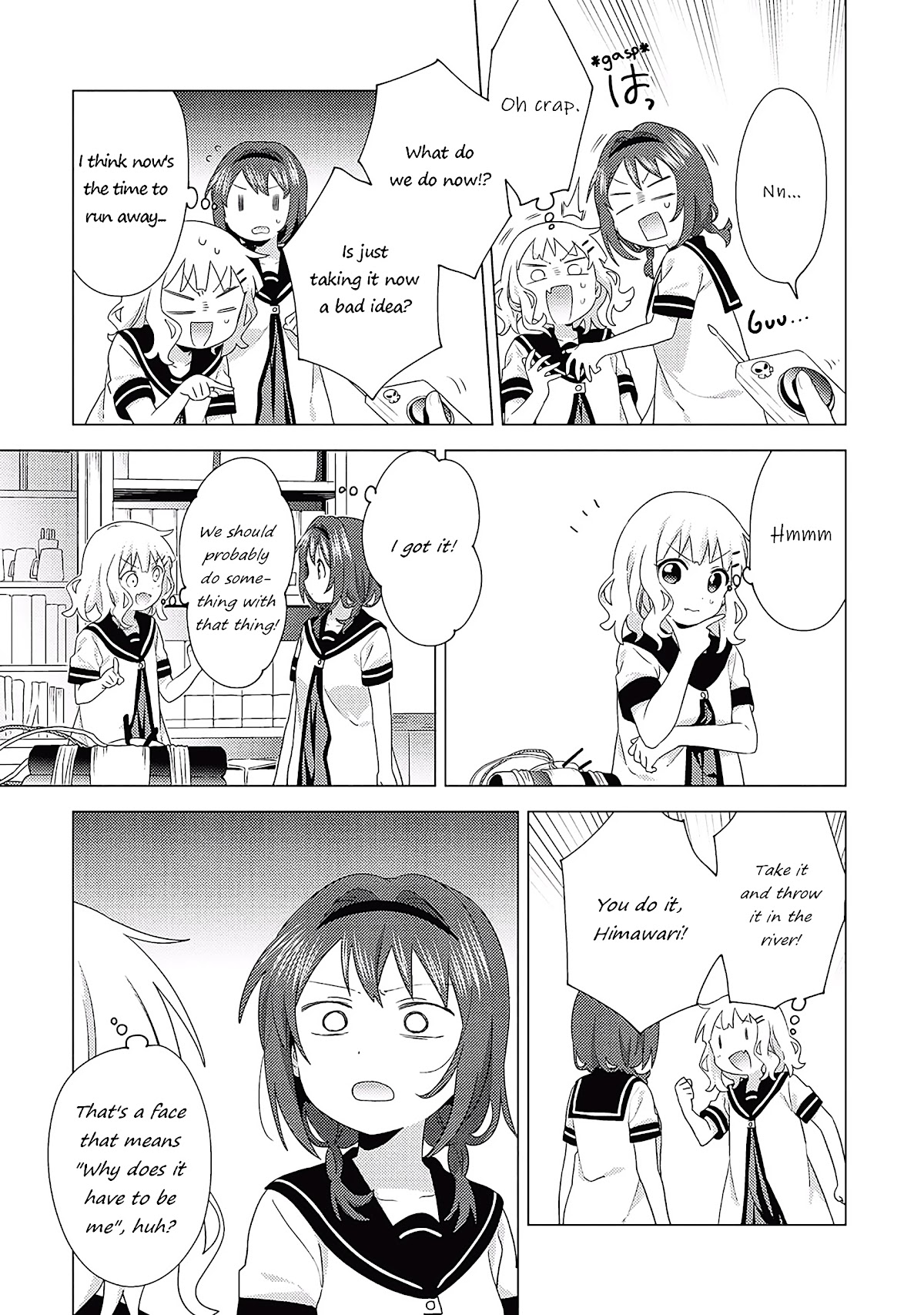 Yuru Yuri - Chapter 174: Don't Push!