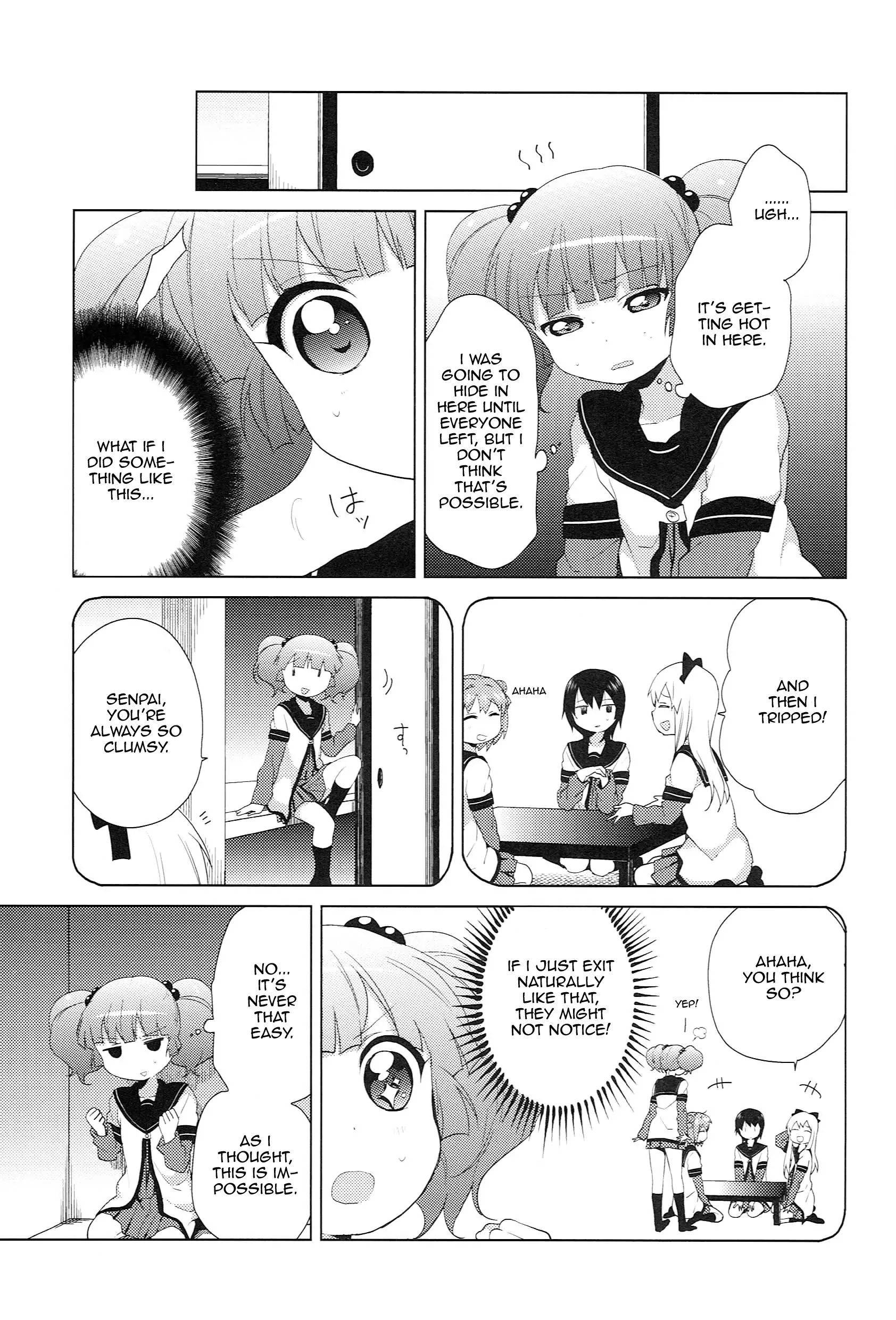 Yuru Yuri - Vol.6 Chapter 52: Shocked In The Dark!