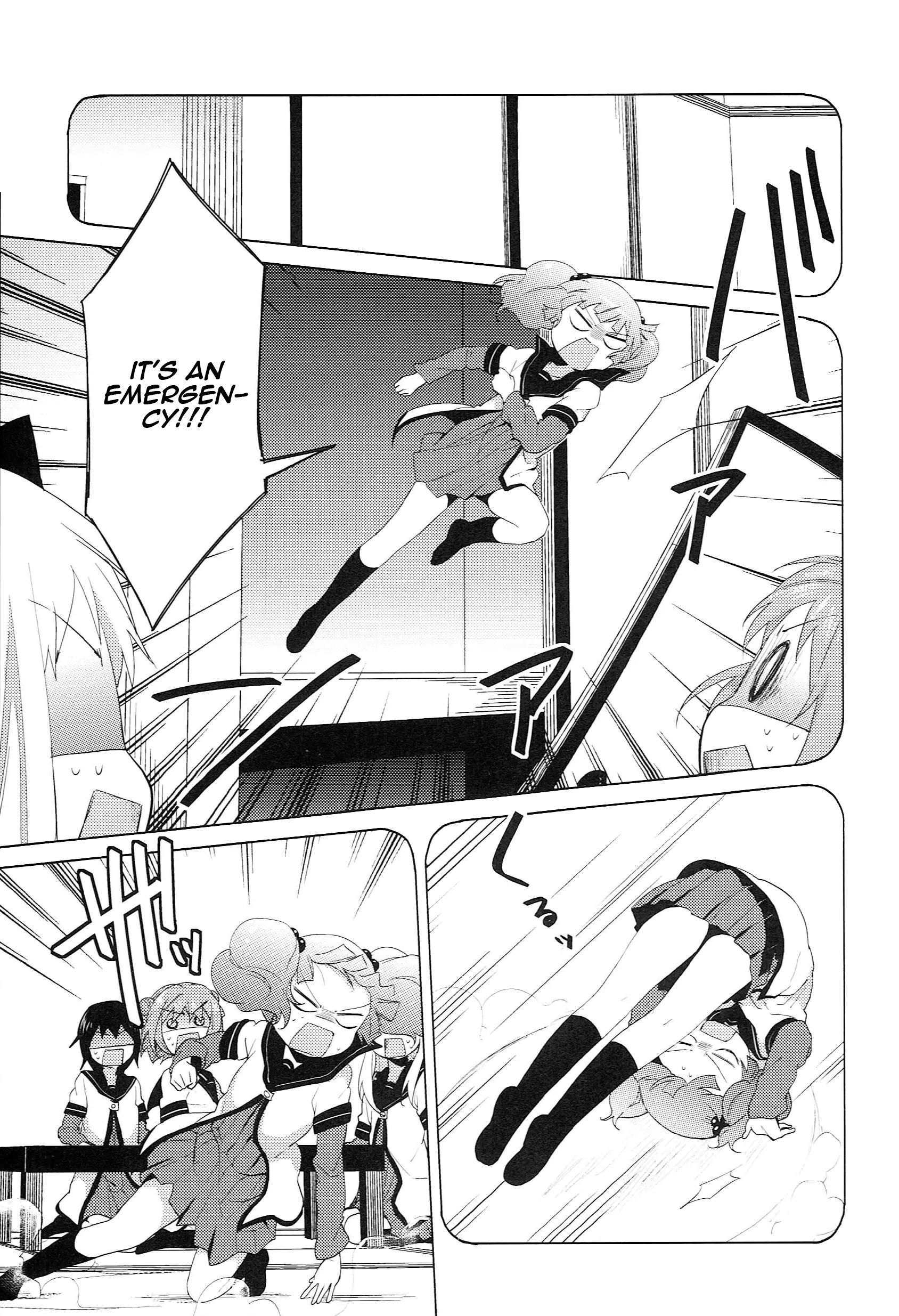 Yuru Yuri - Vol.6 Chapter 52: Shocked In The Dark!