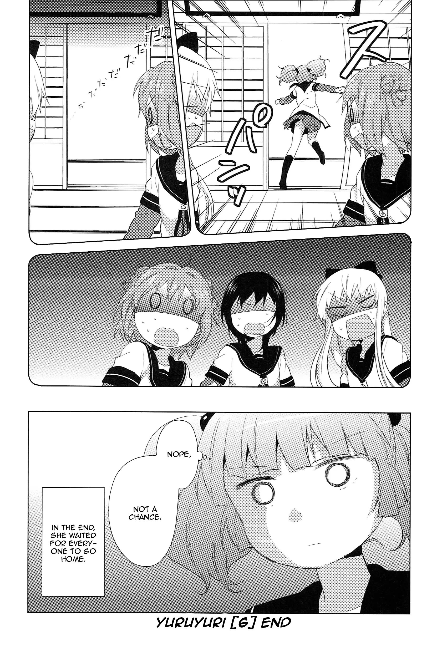 Yuru Yuri - Vol.6 Chapter 52: Shocked In The Dark!