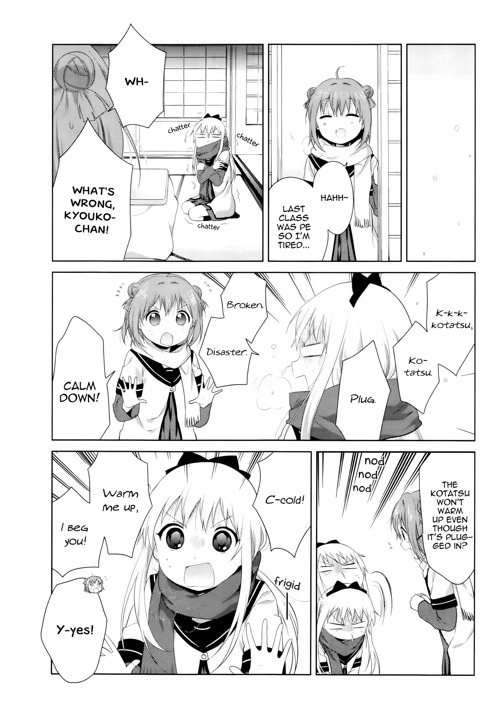 Yuru Yuri - Vol.12 Chapter 80: The Kotatsu Tragedy