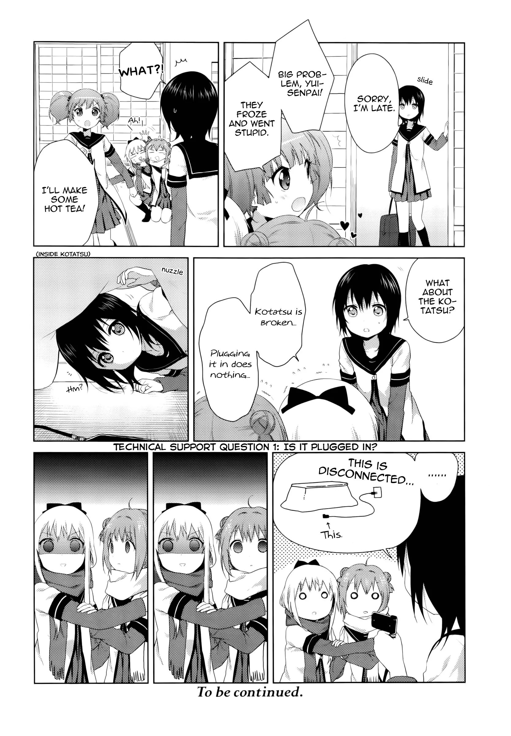 Yuru Yuri - Vol.12 Chapter 80: The Kotatsu Tragedy