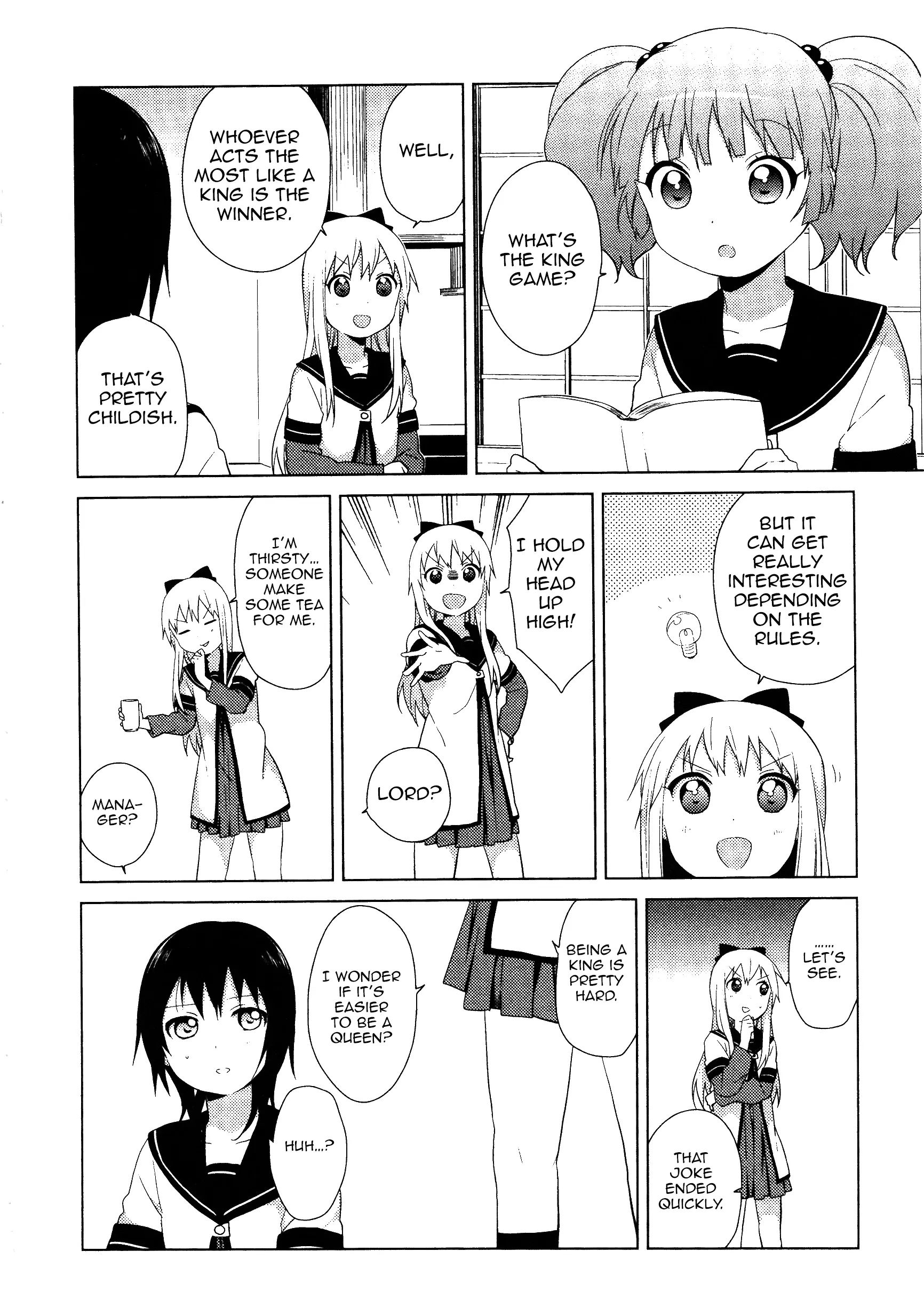 Yuru Yuri - Vol.8 Chapter 56: Queen Game!!