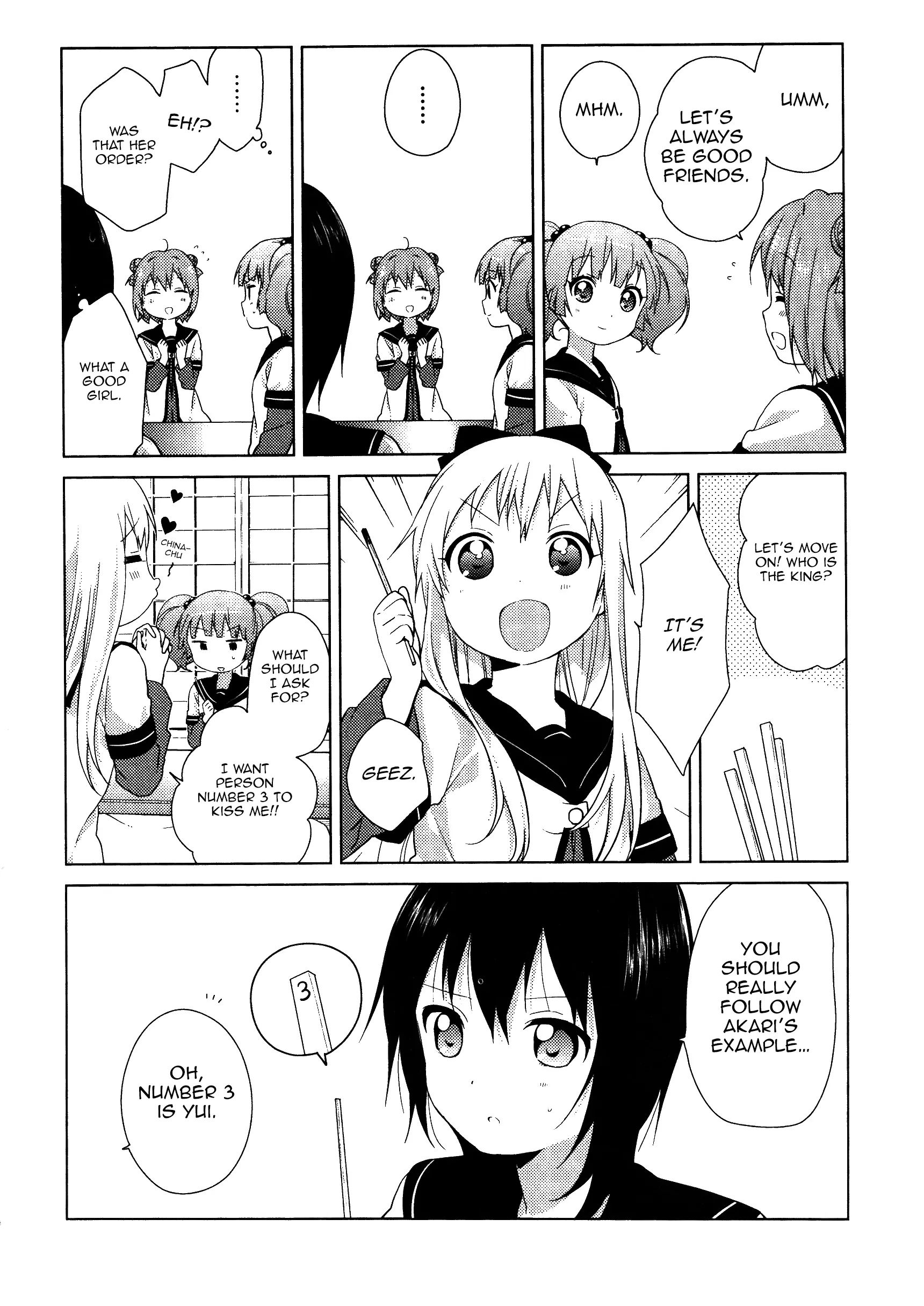 Yuru Yuri - Vol.8 Chapter 56: Queen Game!!