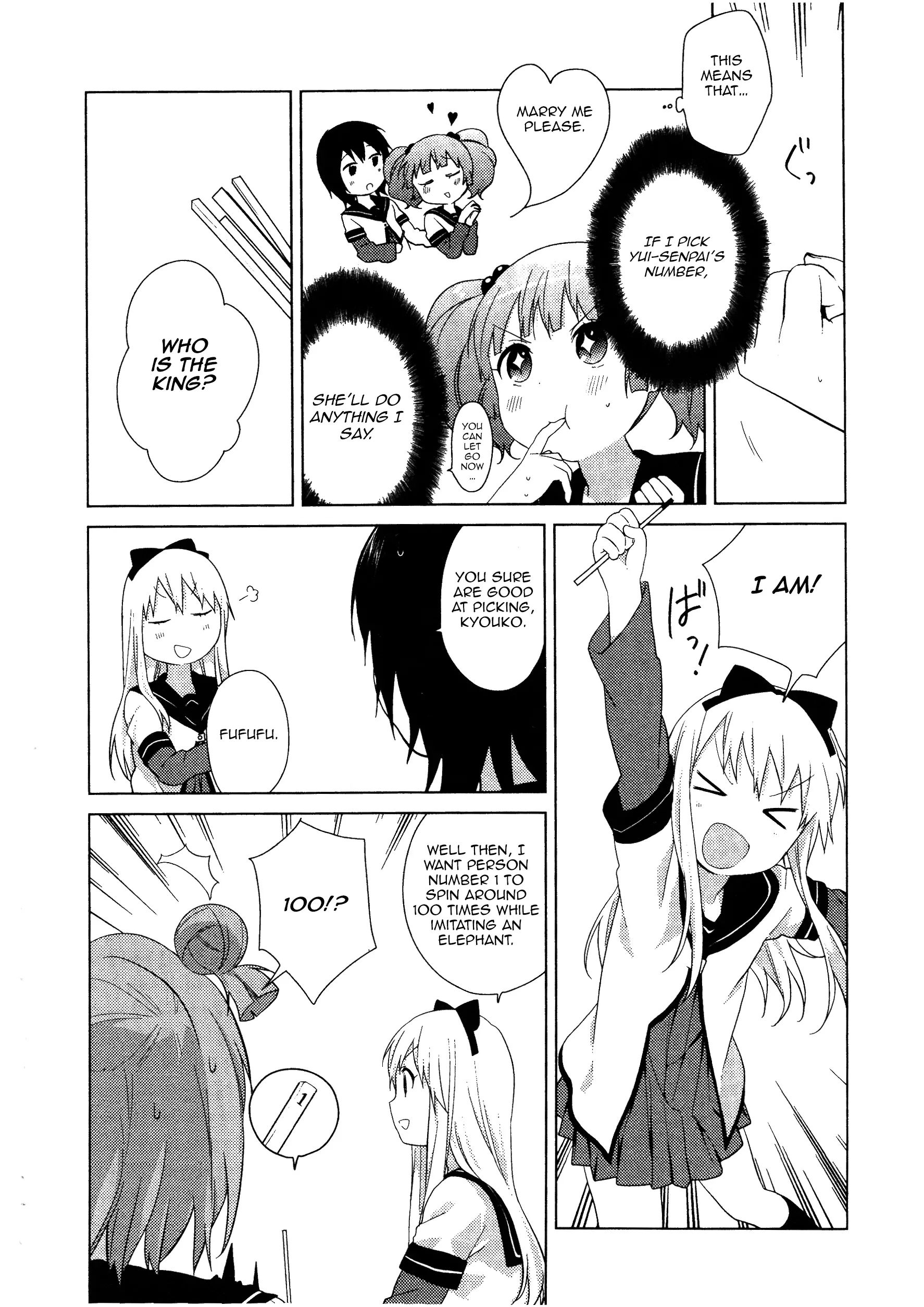 Yuru Yuri - Vol.8 Chapter 56: Queen Game!!