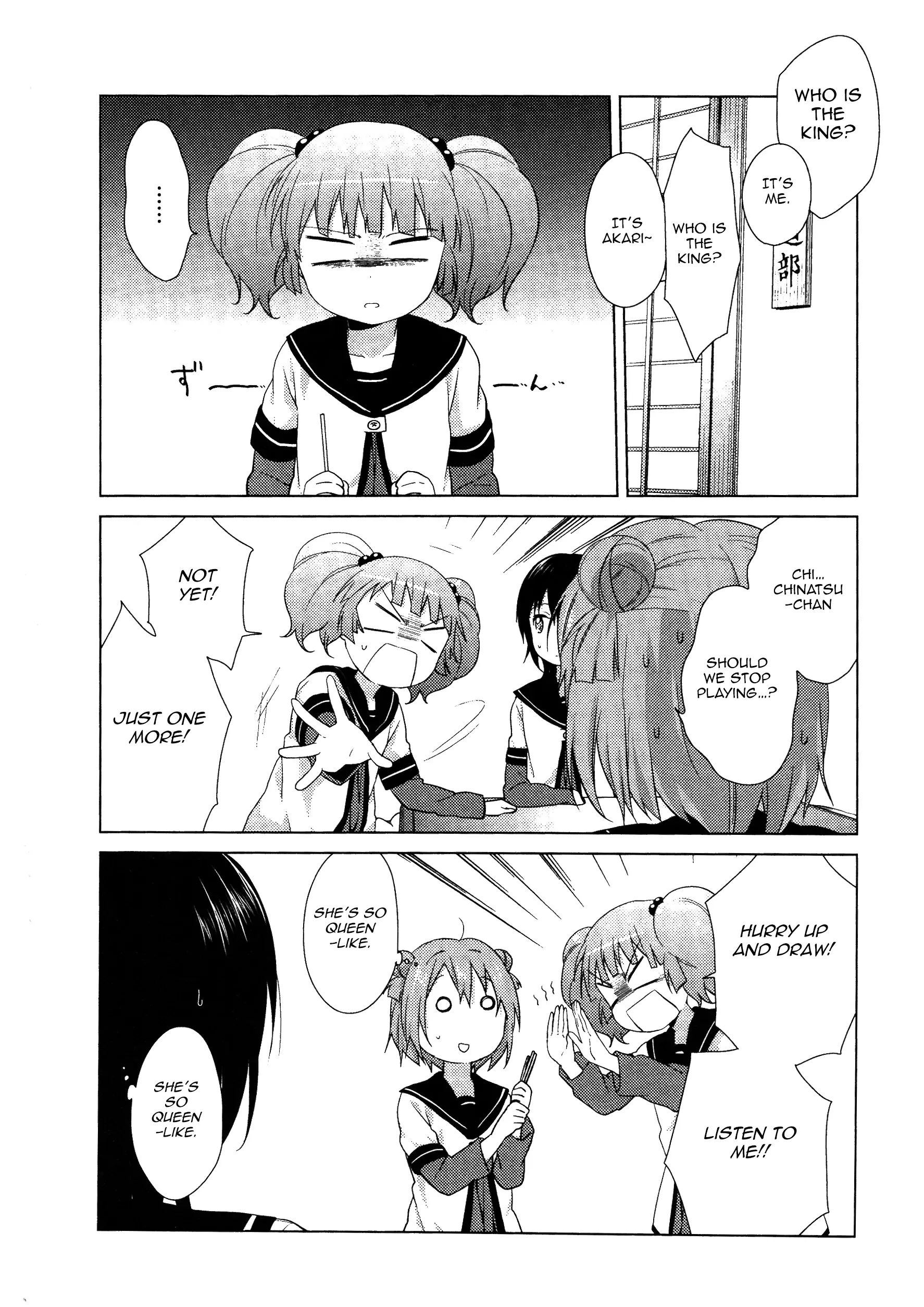 Yuru Yuri - Vol.8 Chapter 56: Queen Game!!