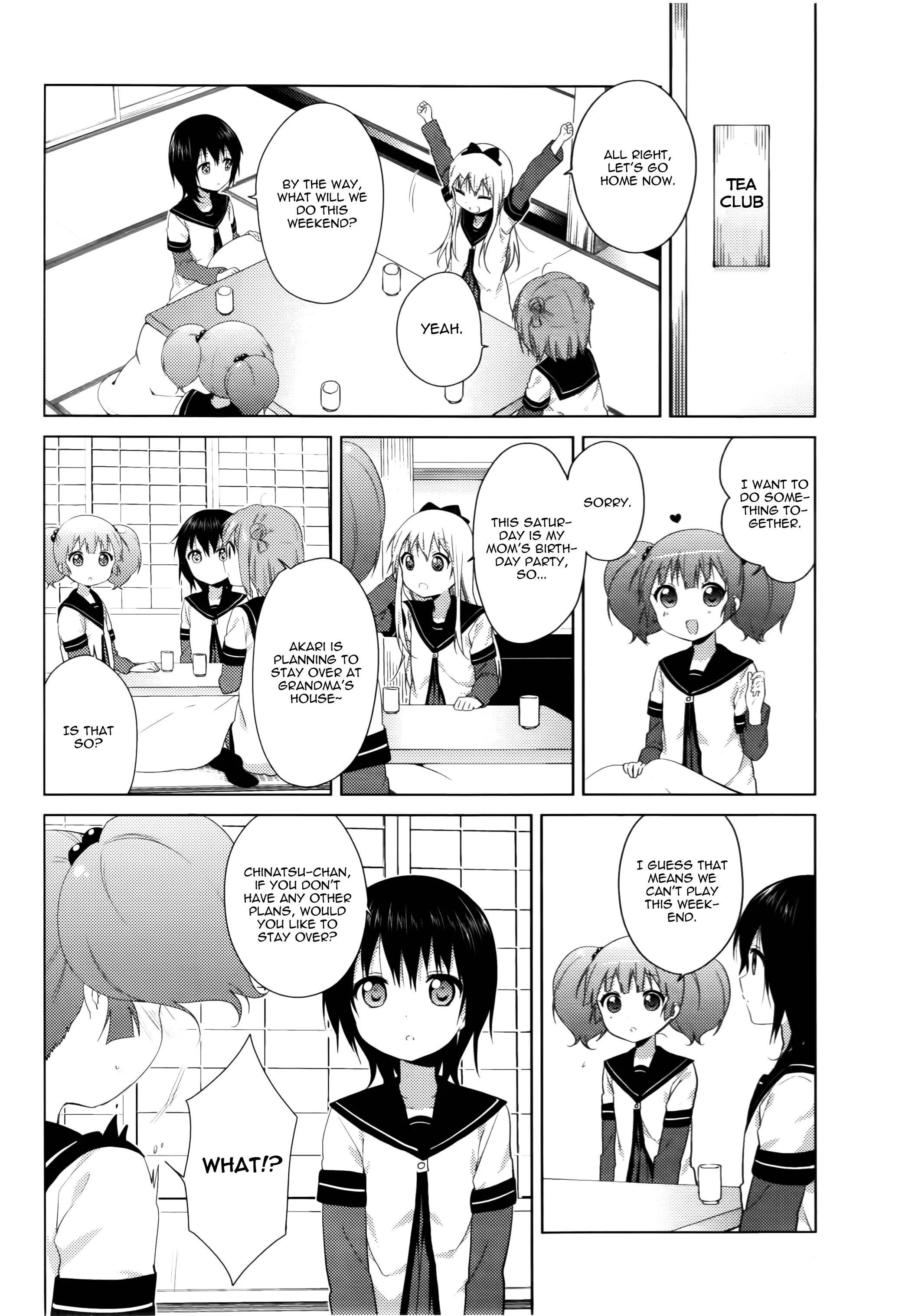 Yuru Yuri - Vol.11 Chapter 78: Staying Over, Just The Two Of Us