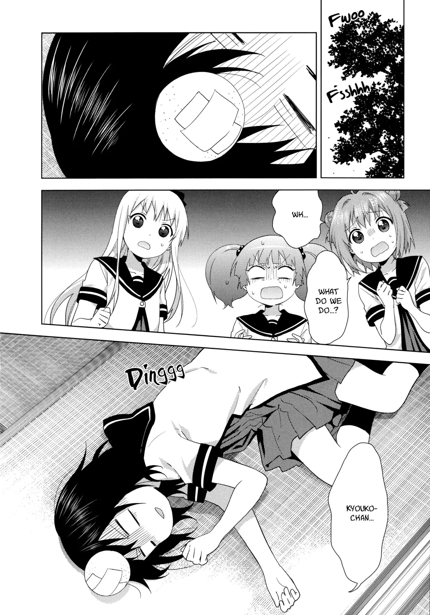 Yuru Yuri - Vol.16 Chapter 126: The Murder Of Funami Yui!?