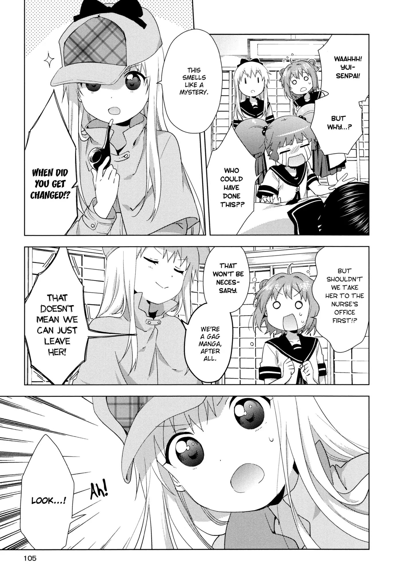 Yuru Yuri - Vol.16 Chapter 126: The Murder Of Funami Yui!?