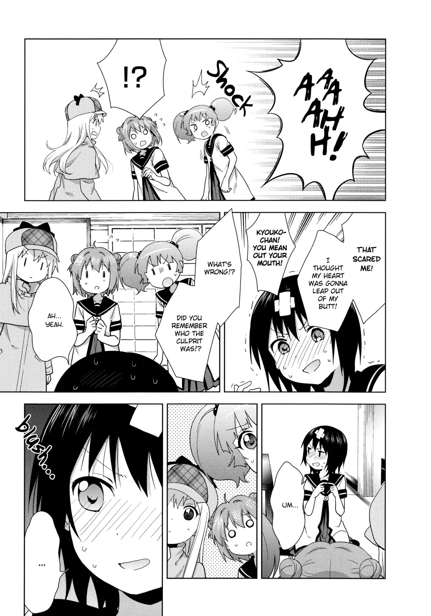 Yuru Yuri - Vol.16 Chapter 126: The Murder Of Funami Yui!?