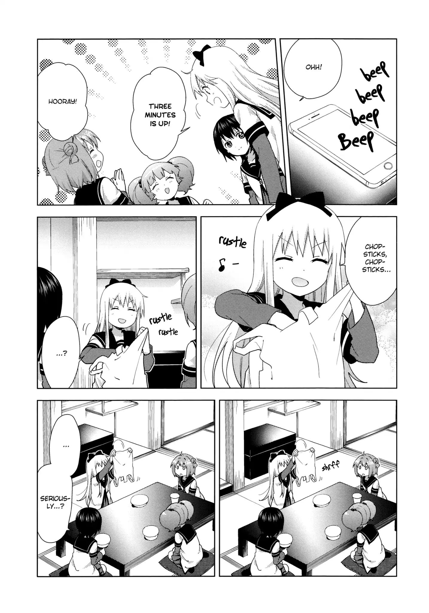 Yuru Yuri - Vol.16 Chapter 127: Three-Minute Cooking!!