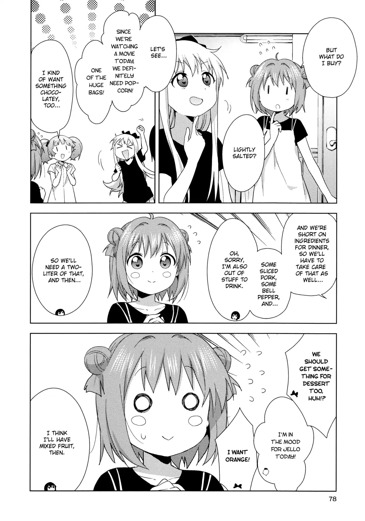 Yuru Yuri - Vol.16 Chapter 124: Let's Rock, Paper, Scissors For It!