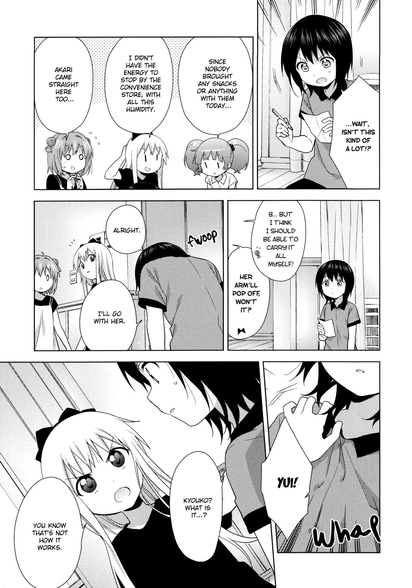 Yuru Yuri - Vol.16 Chapter 124: Let's Rock, Paper, Scissors For It!