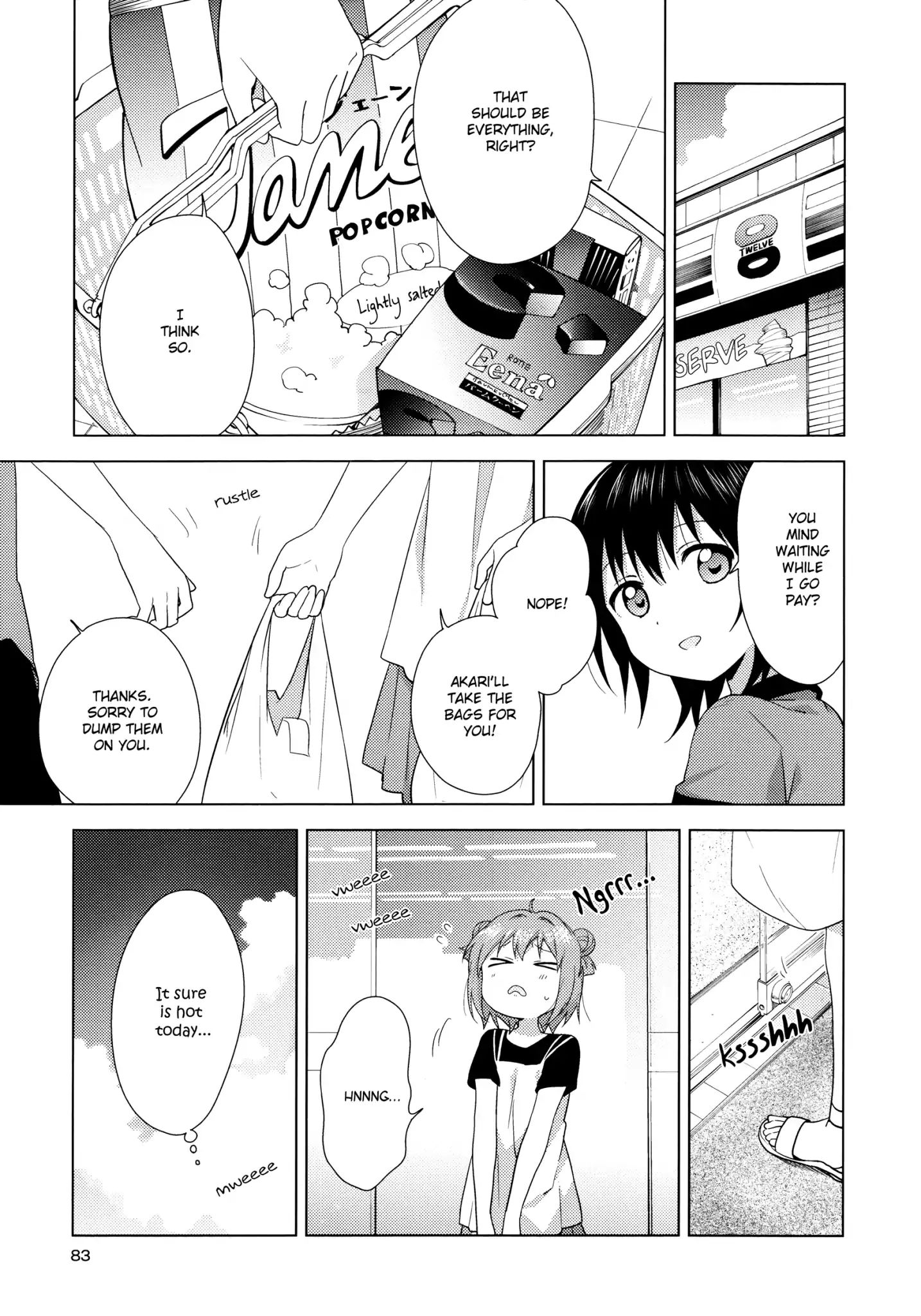 Yuru Yuri - Vol.16 Chapter 124: Let's Rock, Paper, Scissors For It!