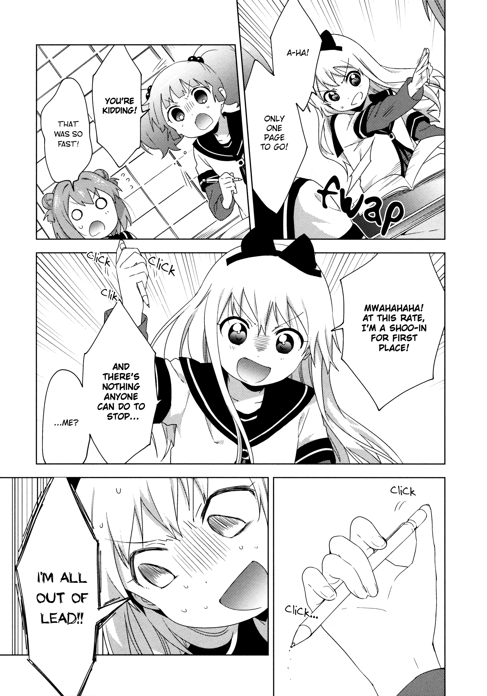 Yuru Yuri - Vol.19 Chapter 149: Operation Homework Repulsion Is A Go!