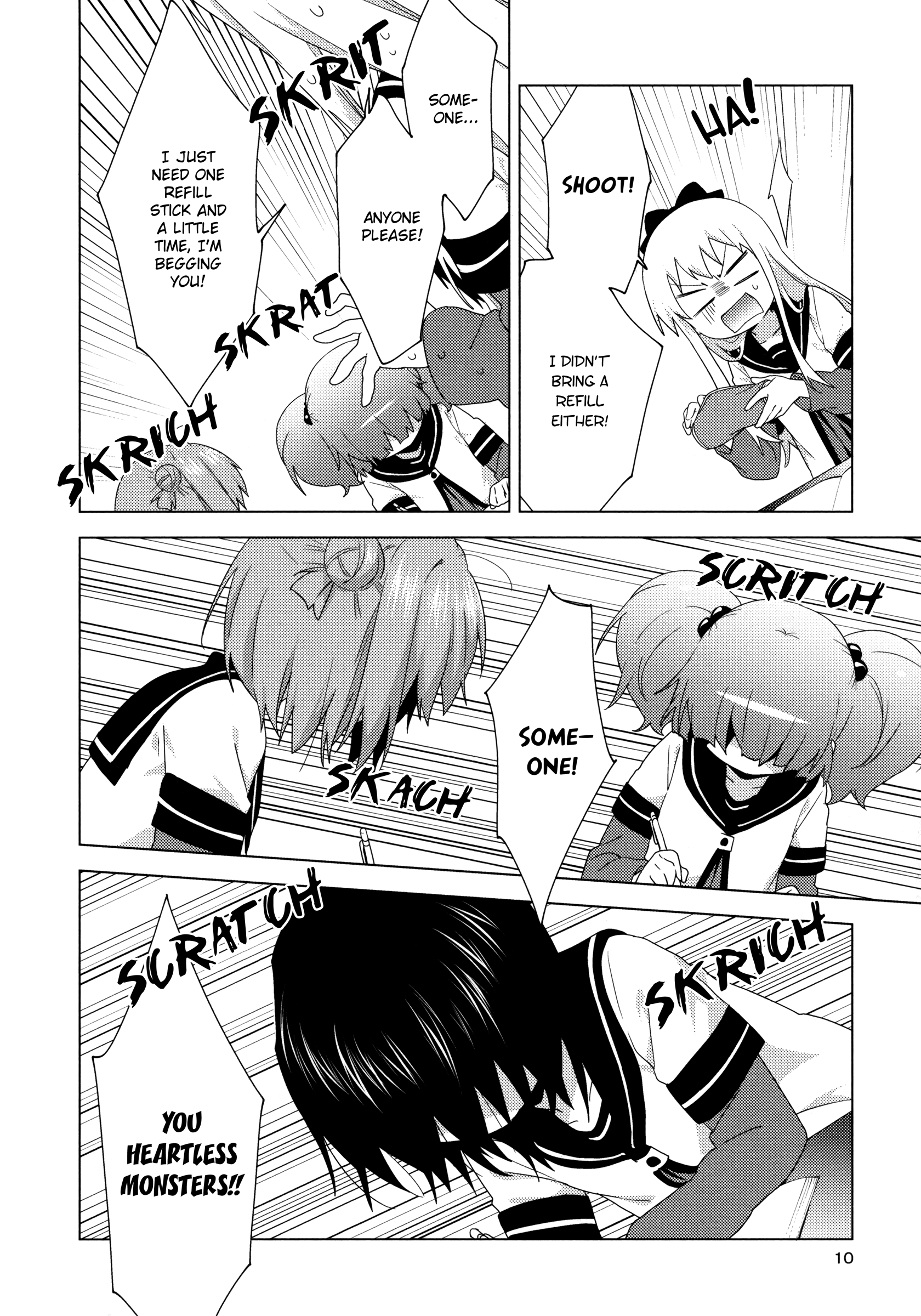 Yuru Yuri - Vol.19 Chapter 149: Operation Homework Repulsion Is A Go!