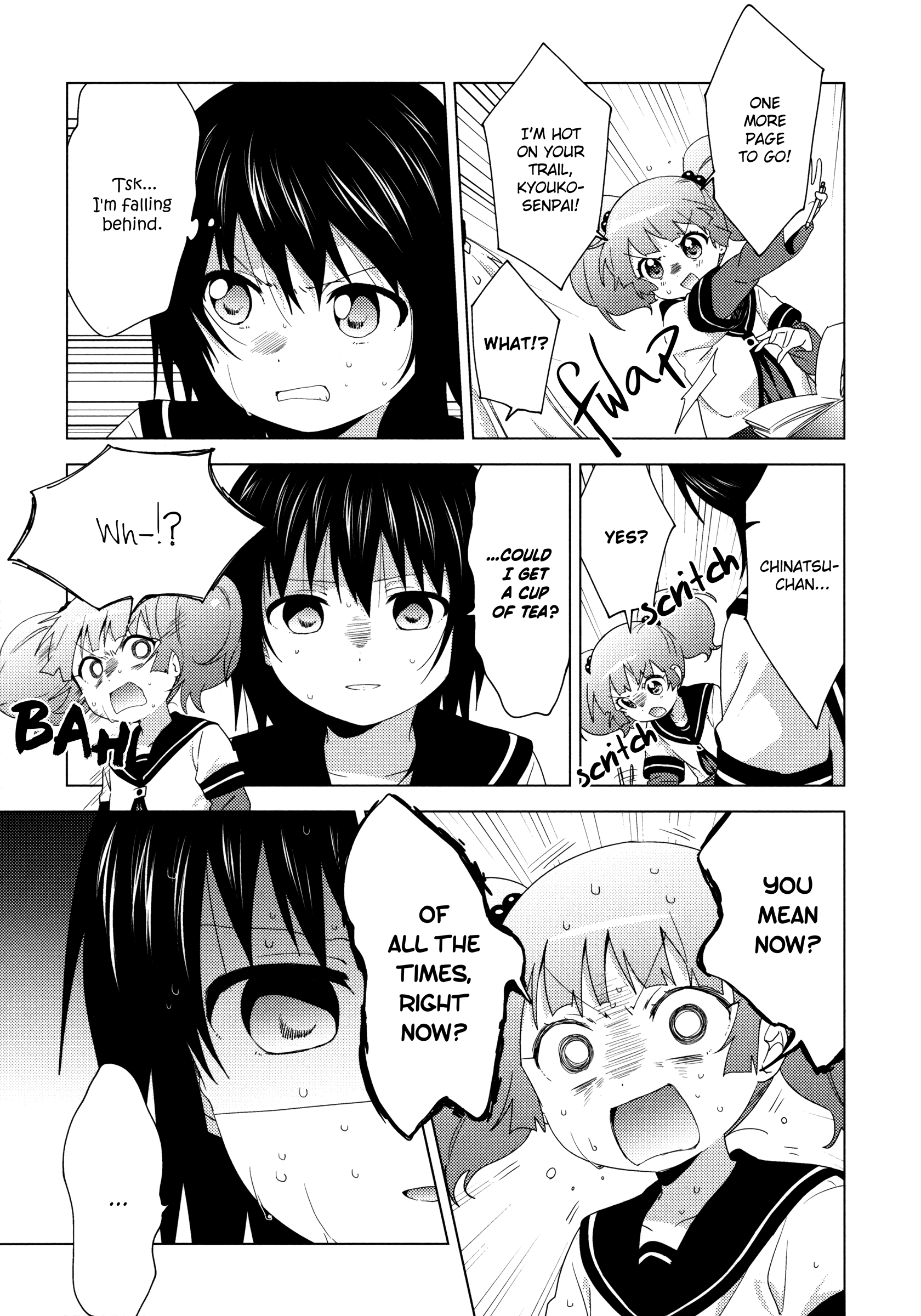 Yuru Yuri - Vol.19 Chapter 149: Operation Homework Repulsion Is A Go!