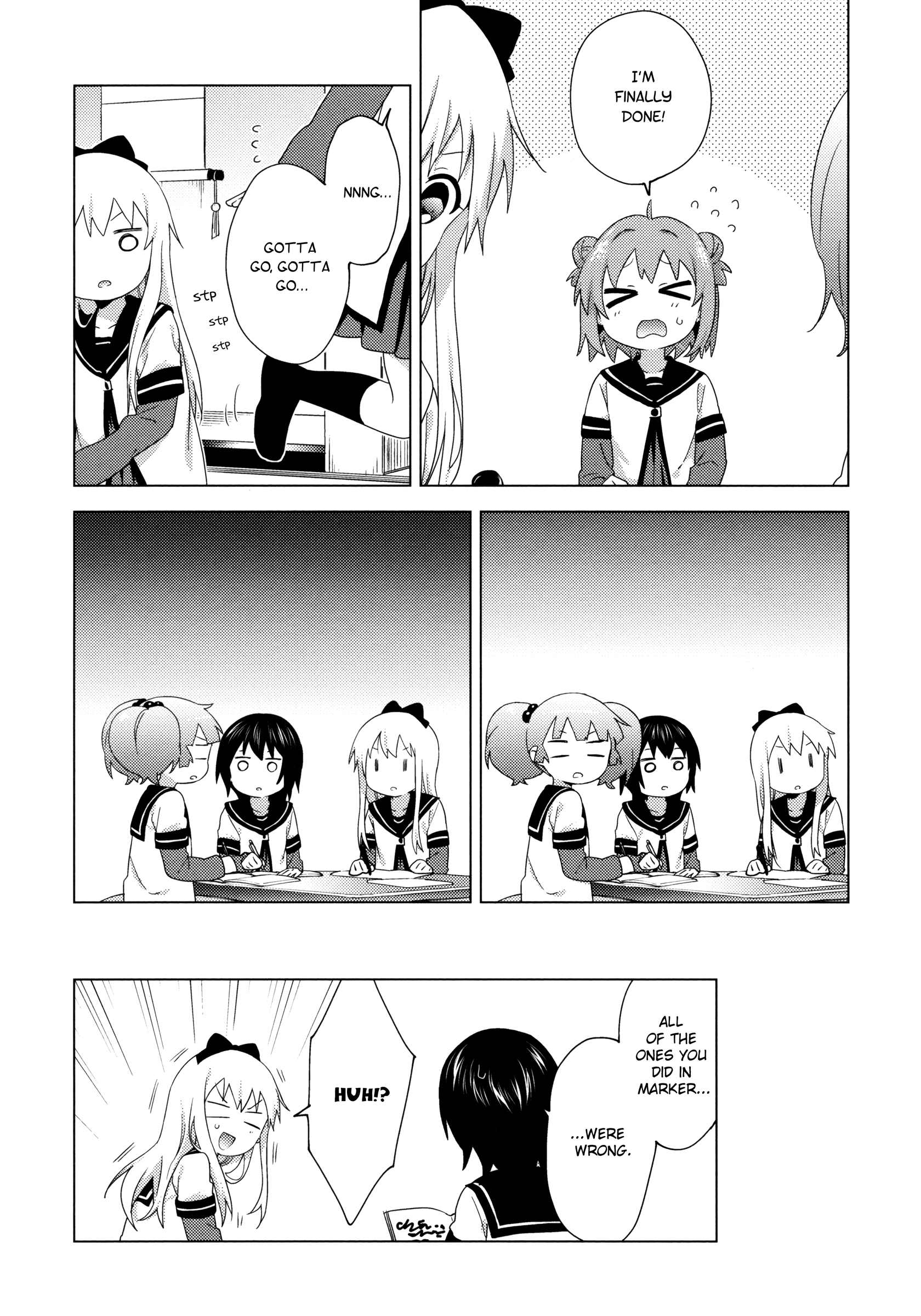 Yuru Yuri - Vol.19 Chapter 149: Operation Homework Repulsion Is A Go!