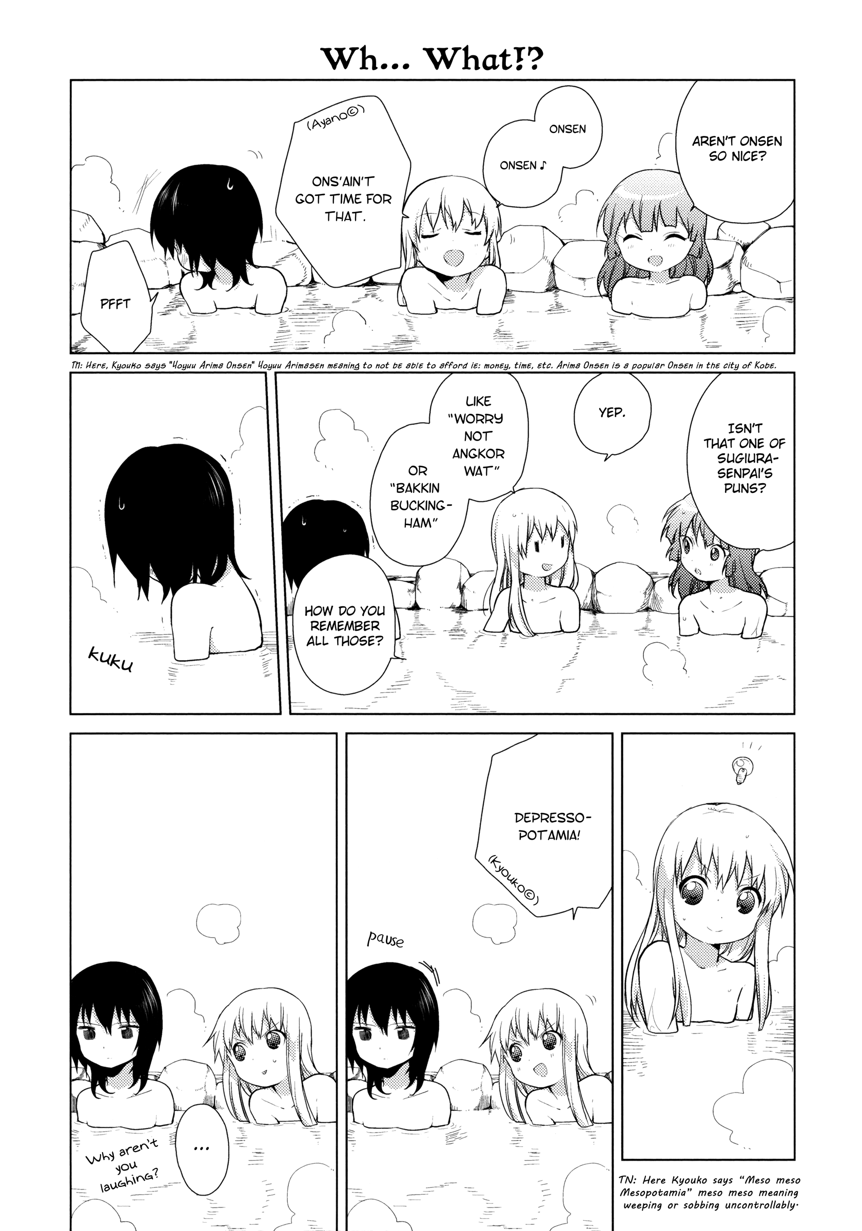 Yuru Yuri - Vol.5 Chapter 48: The Steam Has Us Under Its Spell