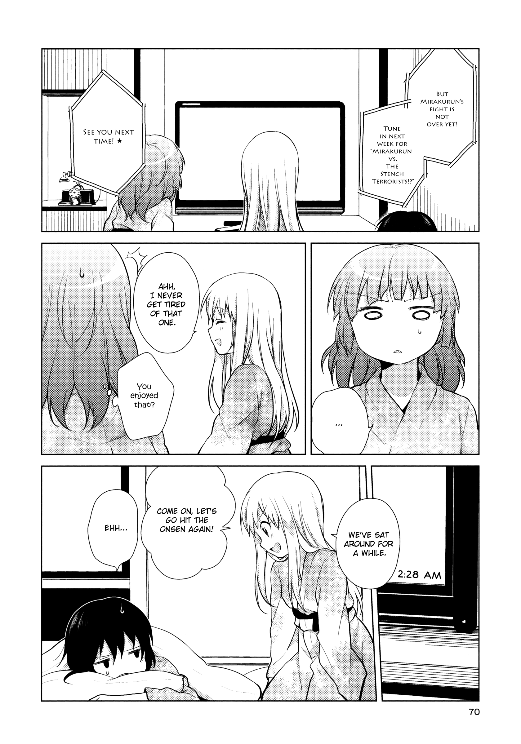 Yuru Yuri - Vol.5 Chapter 48: The Steam Has Us Under Its Spell