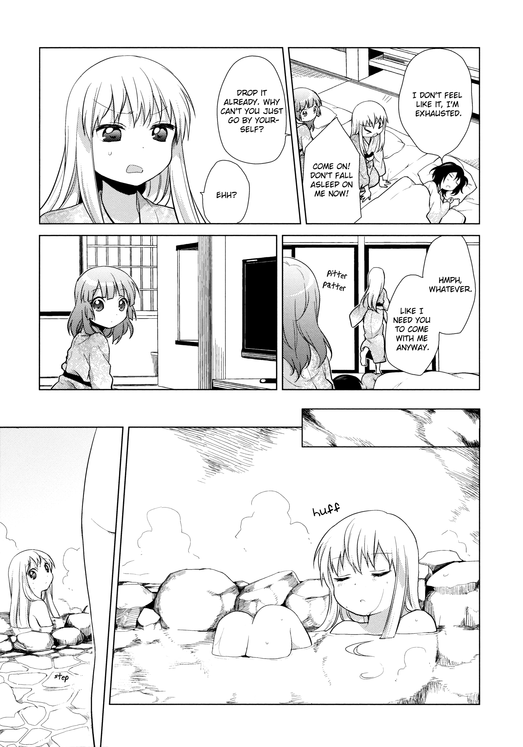 Yuru Yuri - Vol.5 Chapter 48: The Steam Has Us Under Its Spell