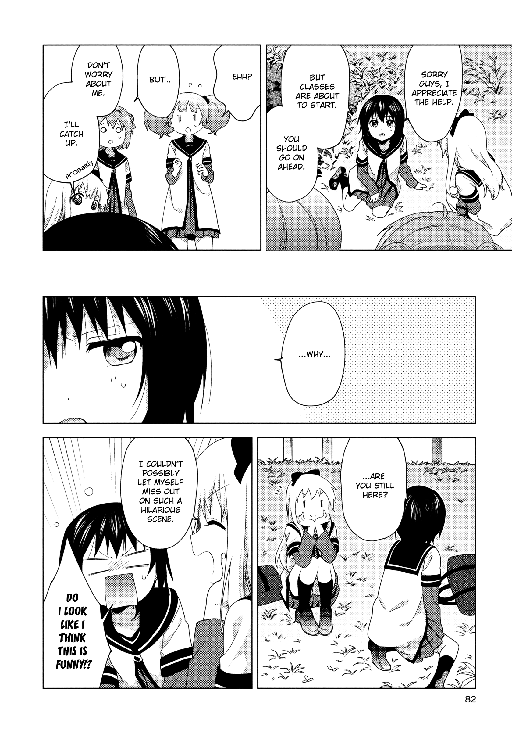 Yuru Yuri - Vol.18 Chapter 144: It's Too Late, Go On Without Me!!