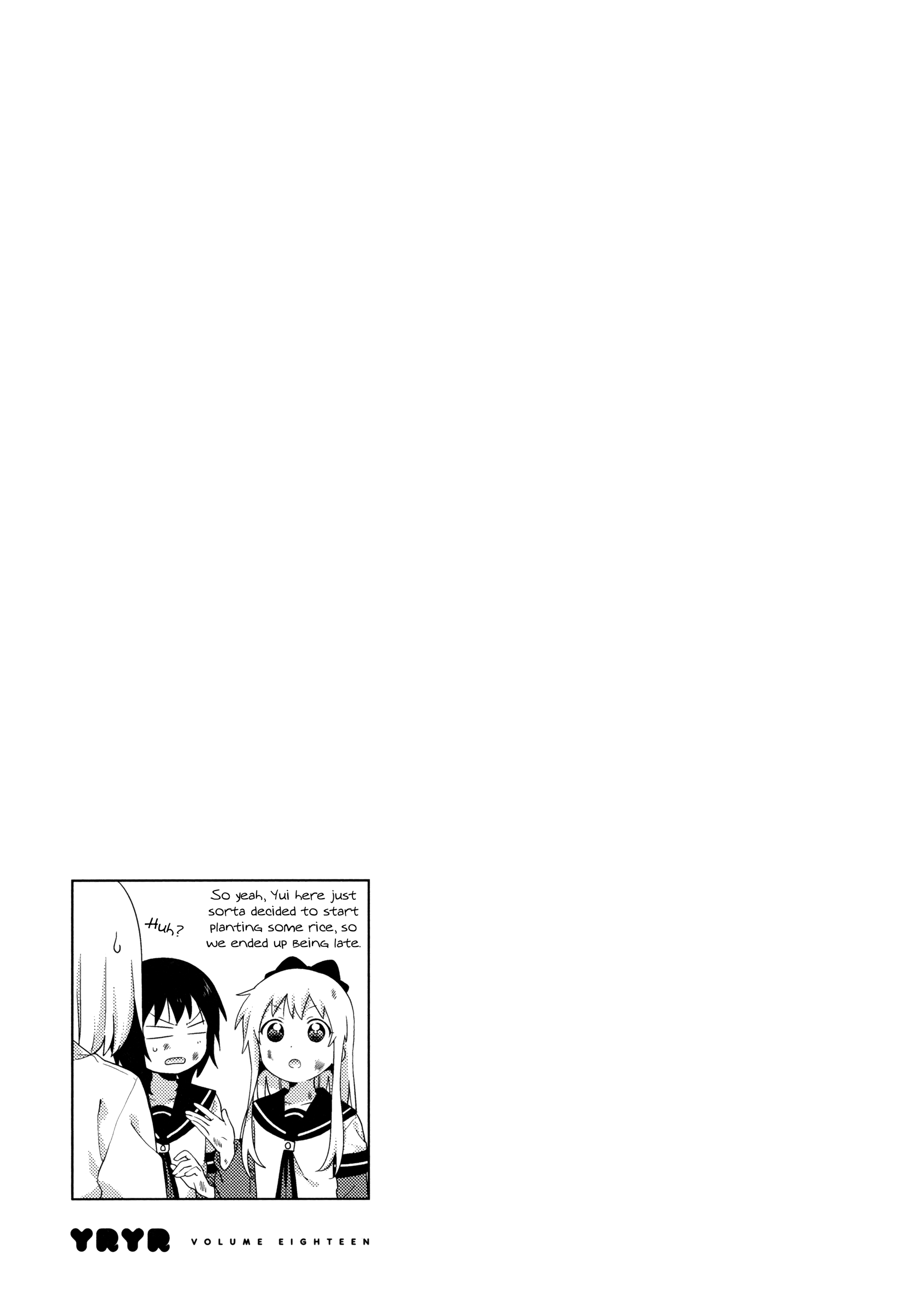 Yuru Yuri - Vol.18 Chapter 144: It's Too Late, Go On Without Me!!