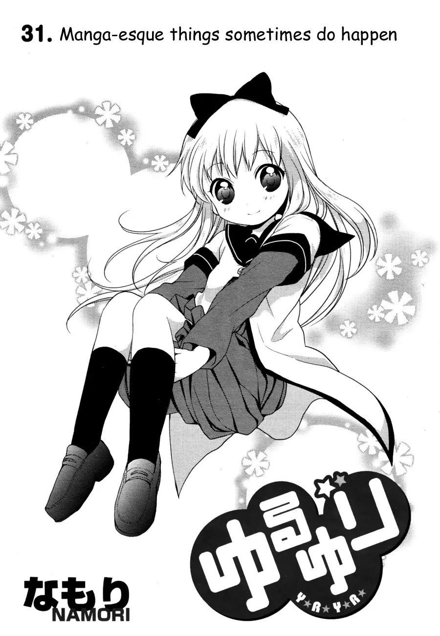 Yuru Yuri - Vol.3 Chapter 31: Manga-Esque Things Sometimes Do Happen