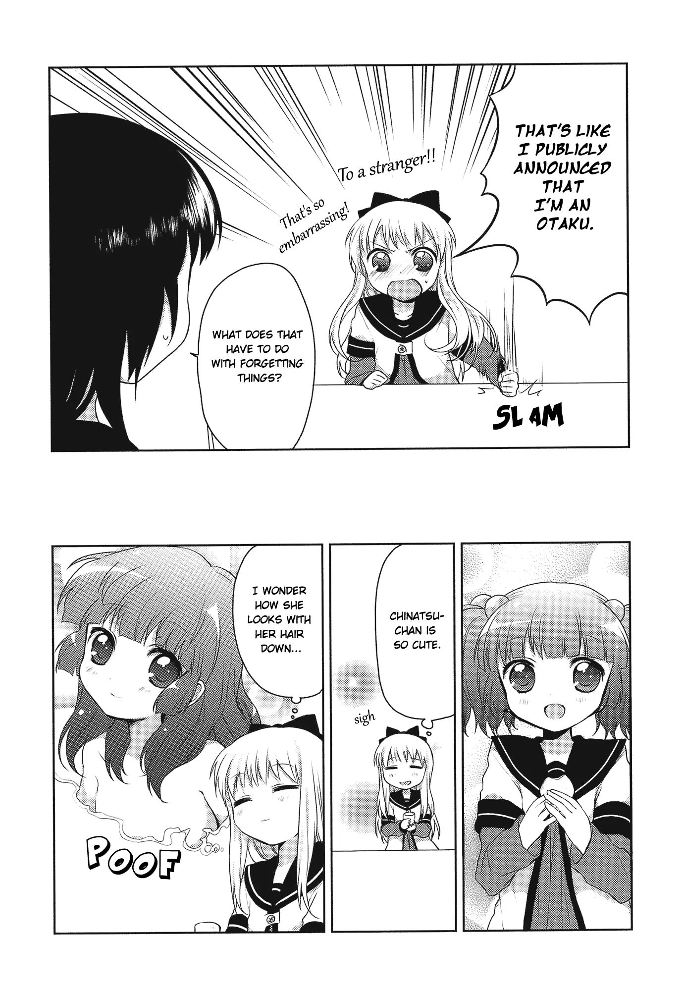 Yuru Yuri - Vol.1 Chapter 9: Homework When You Least Expect It