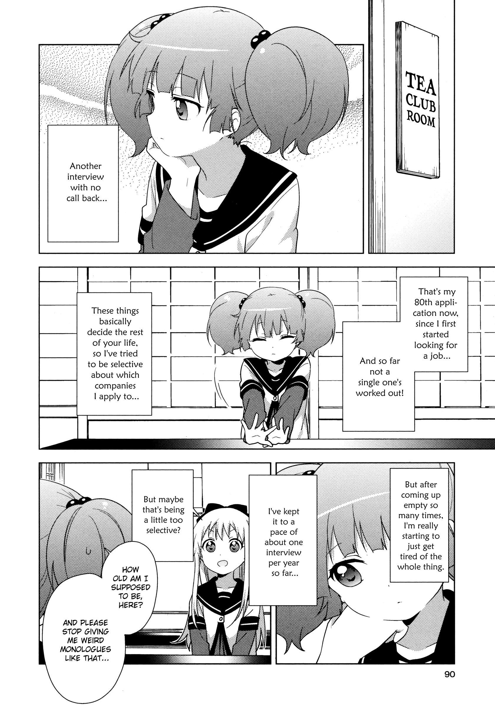 Yuru Yuri - Vol.17 Chapter 135: It's An "At Home" Kind Of Workplace ♪